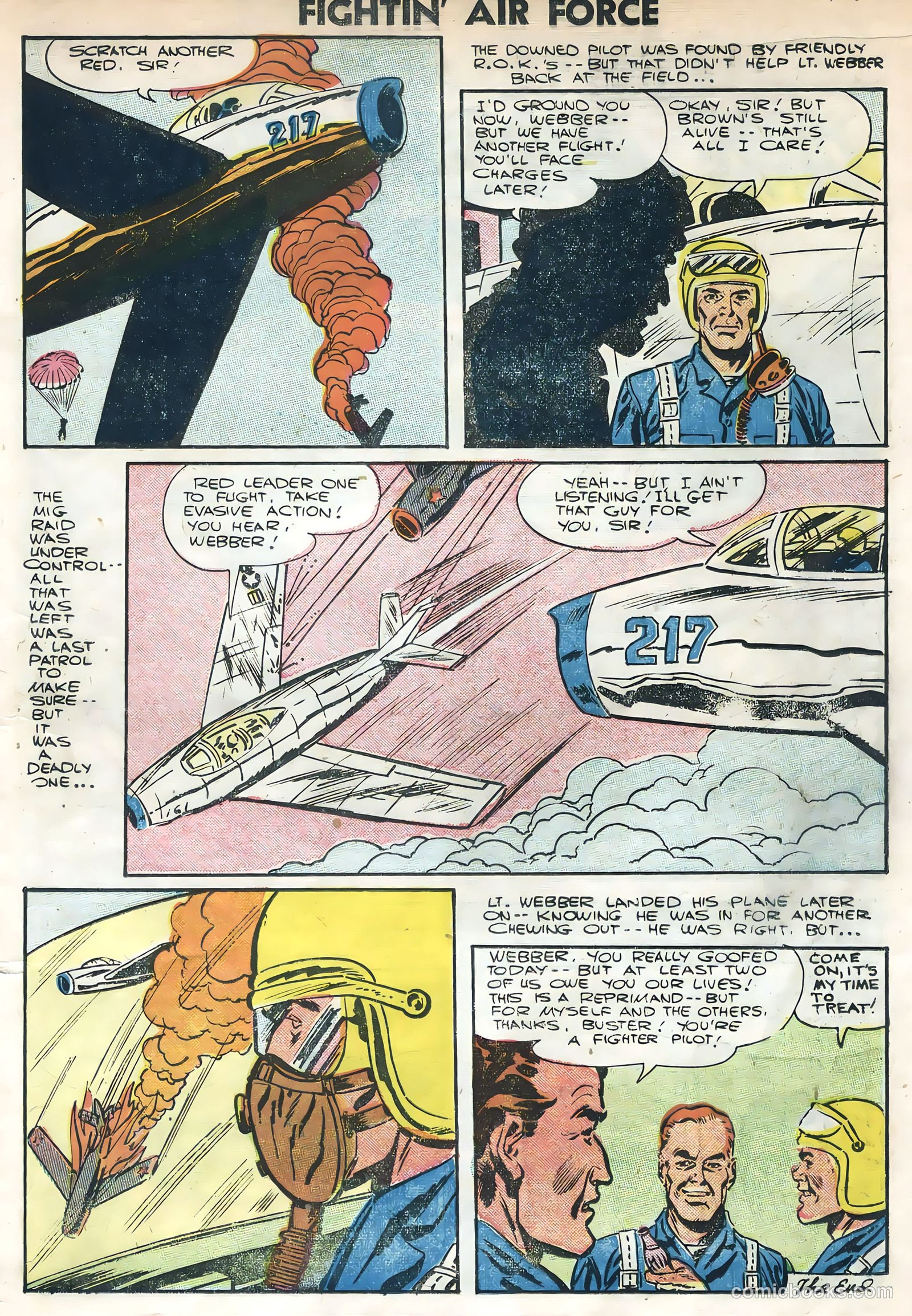 Fightin' Air Force #4 — page 11 of 36