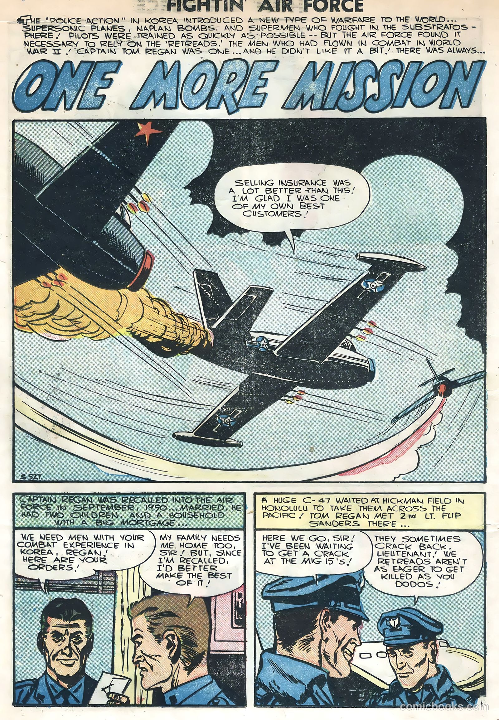 Fightin' Air Force #4 — page 12 of 36