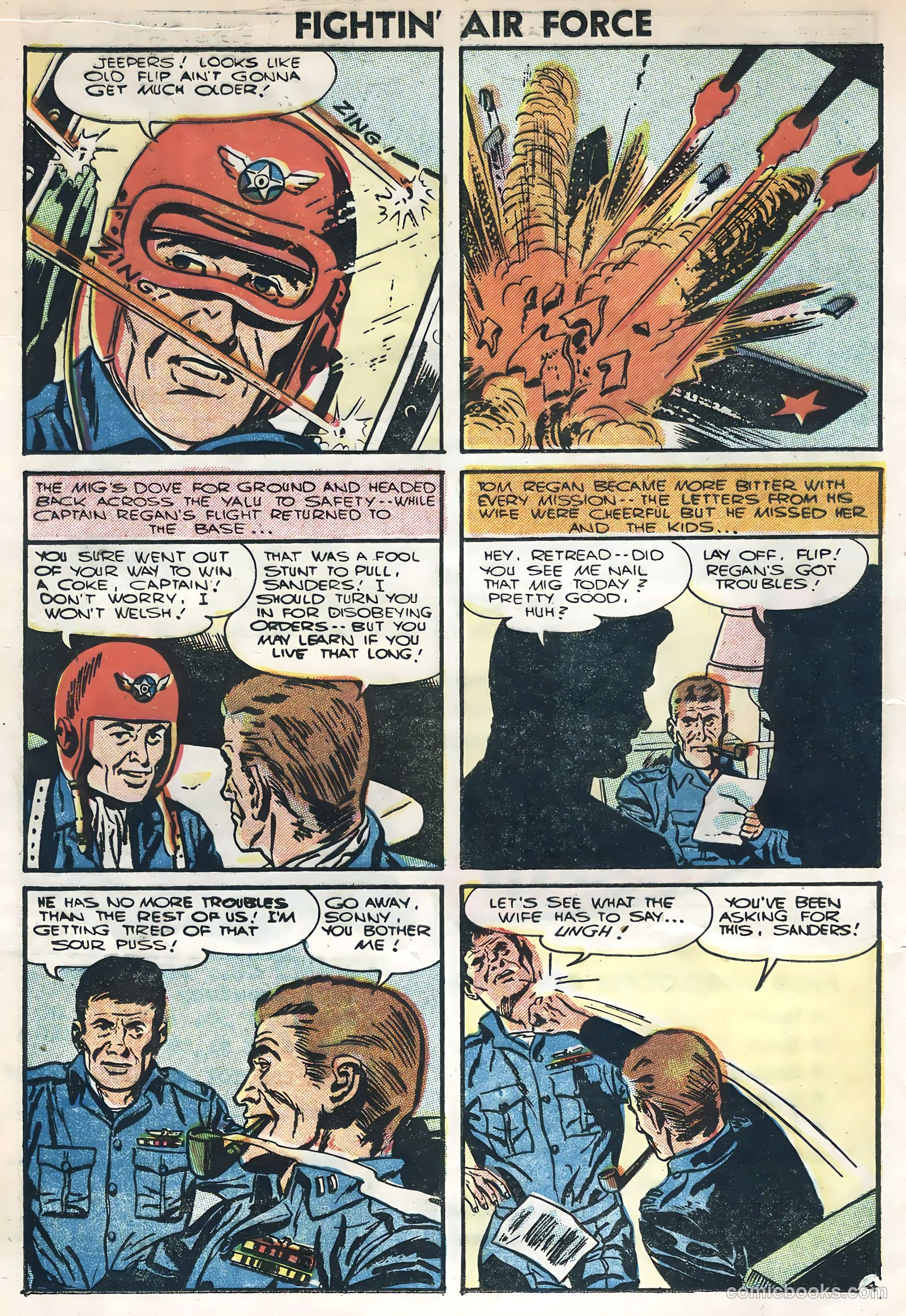 Fightin' Air Force #4 — page 16 of 36