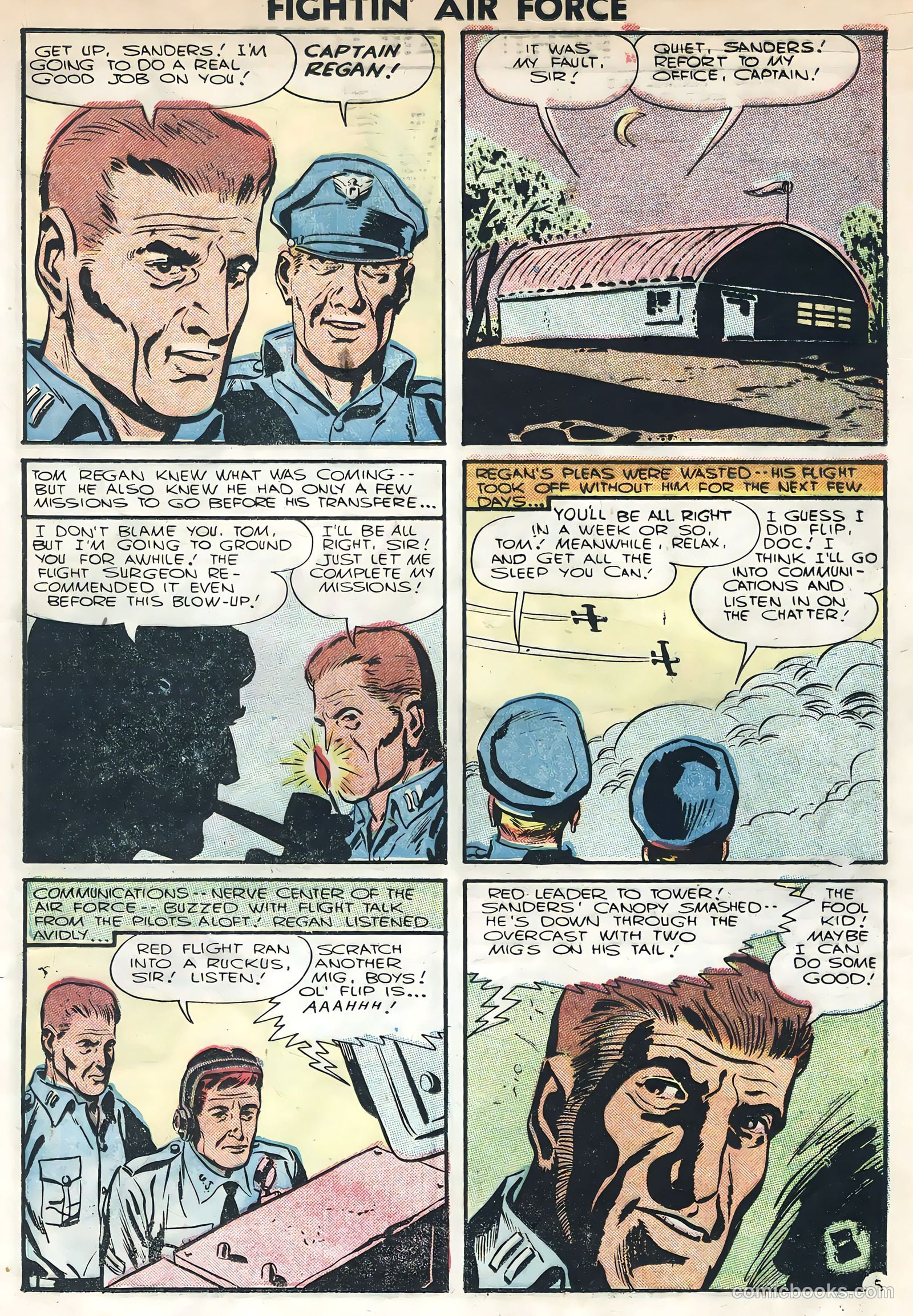 Fightin' Air Force #4 — page 17 of 36