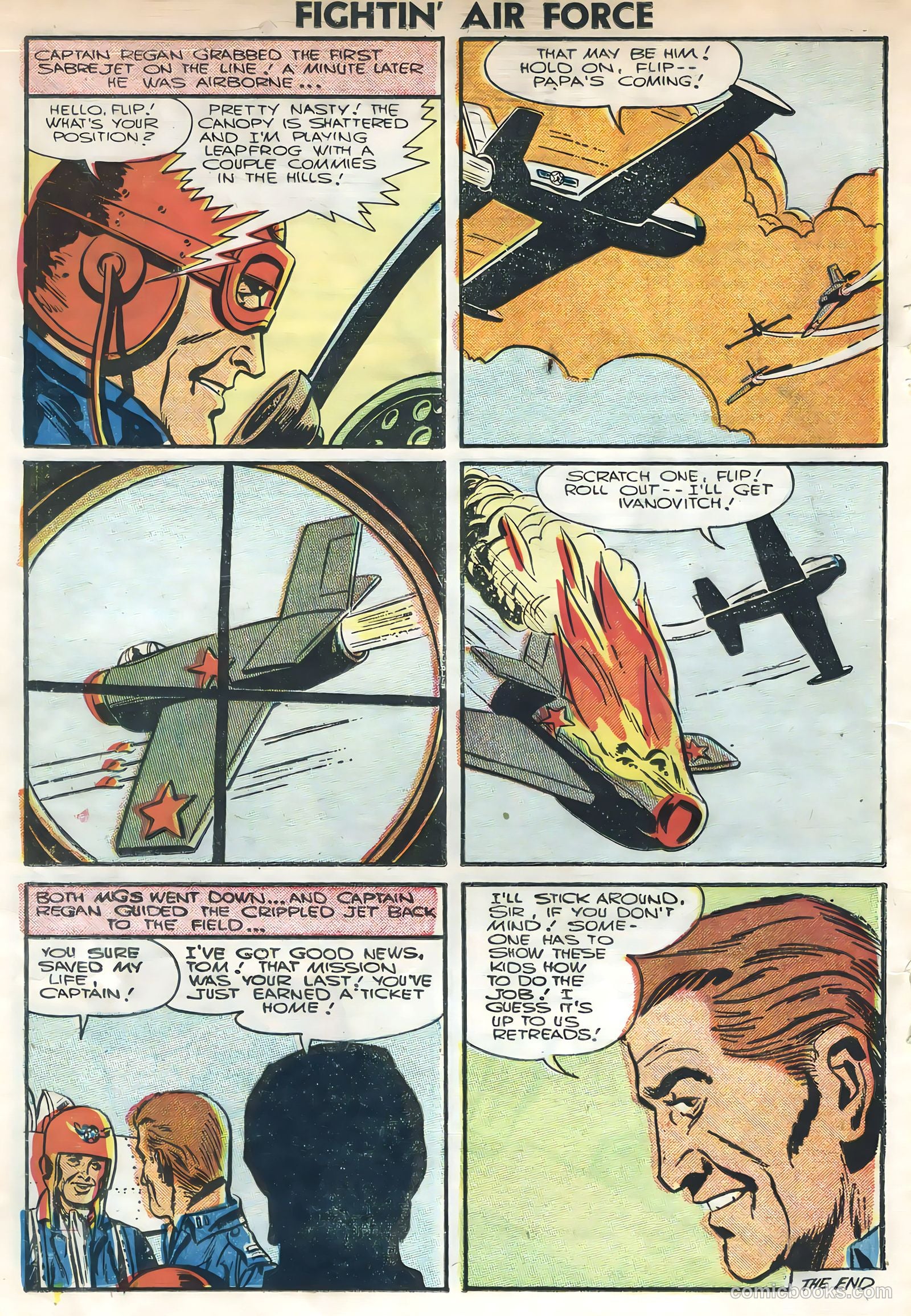 Fightin' Air Force #4 — page 18 of 36