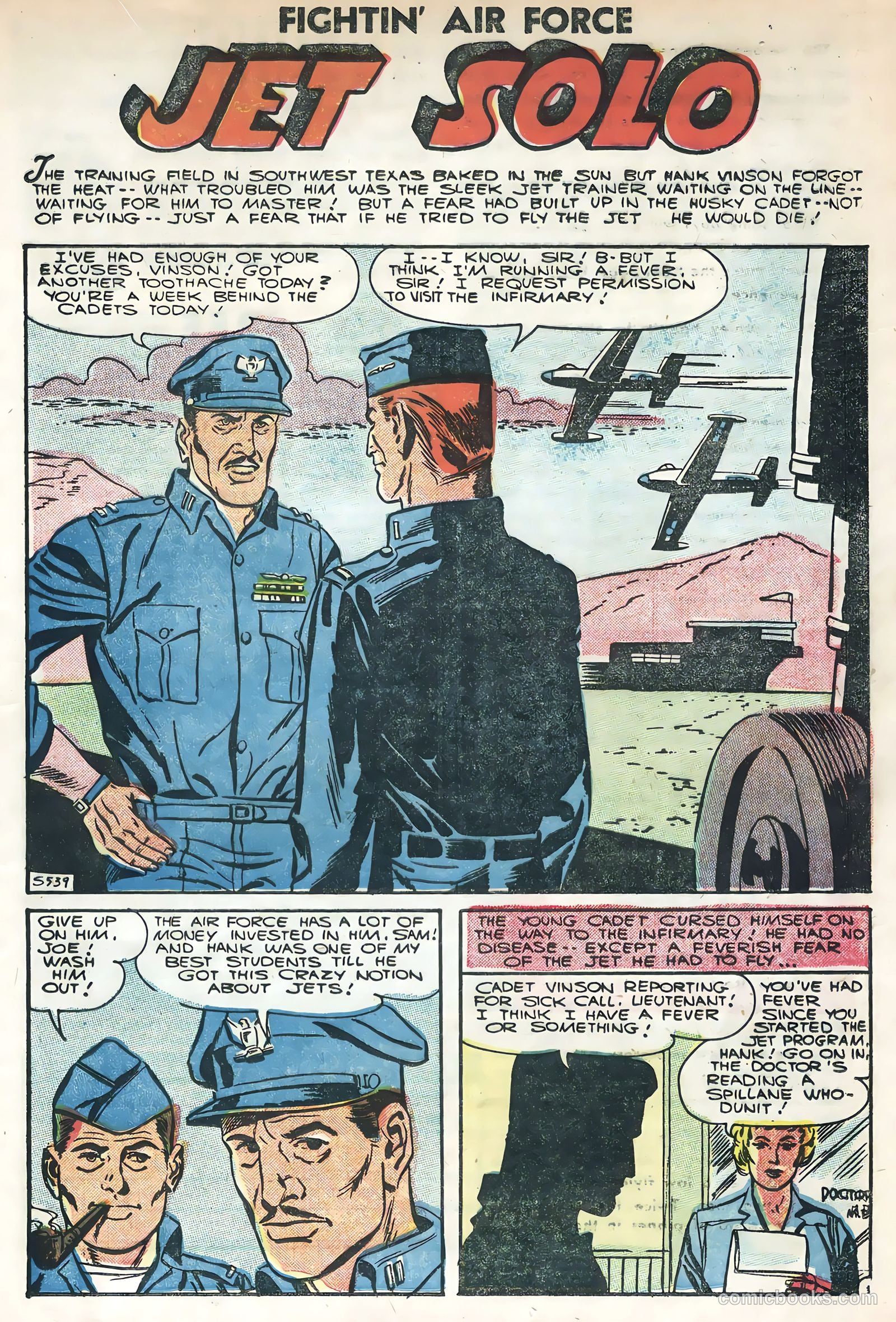 Fightin' Air Force #4 — page 21 of 36