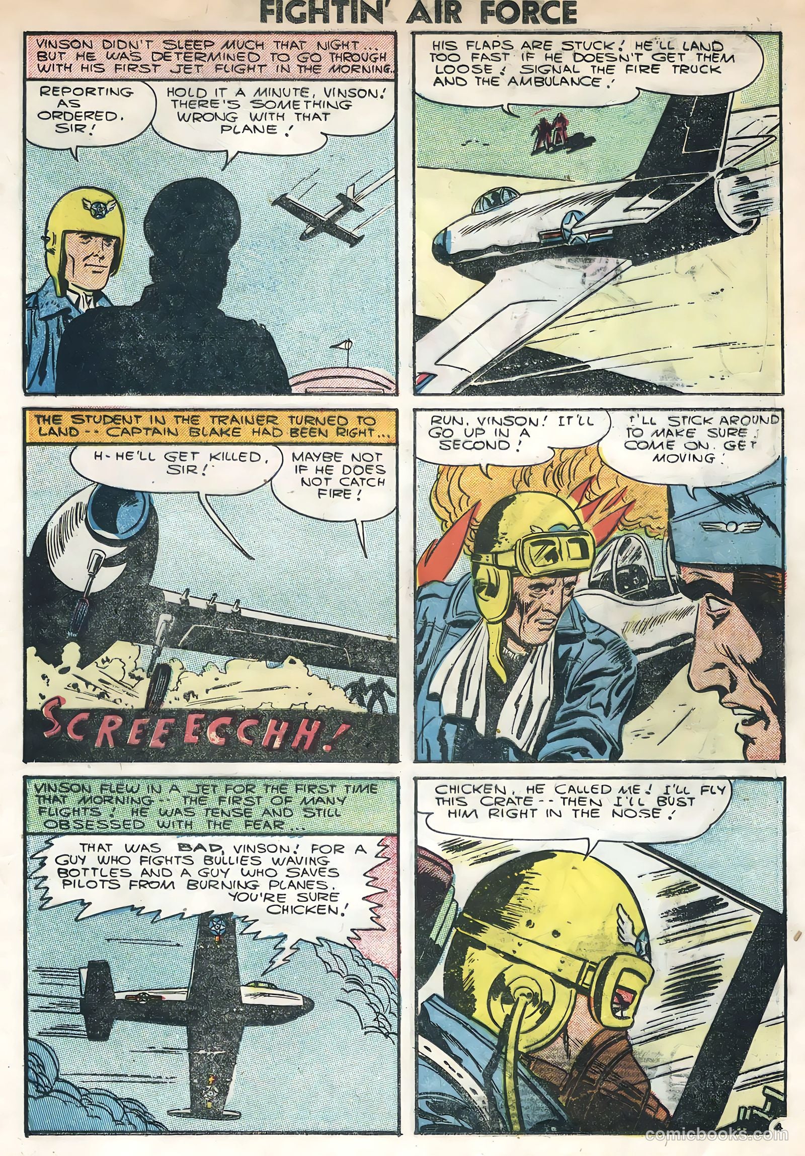 Fightin' Air Force #4 — page 25 of 36