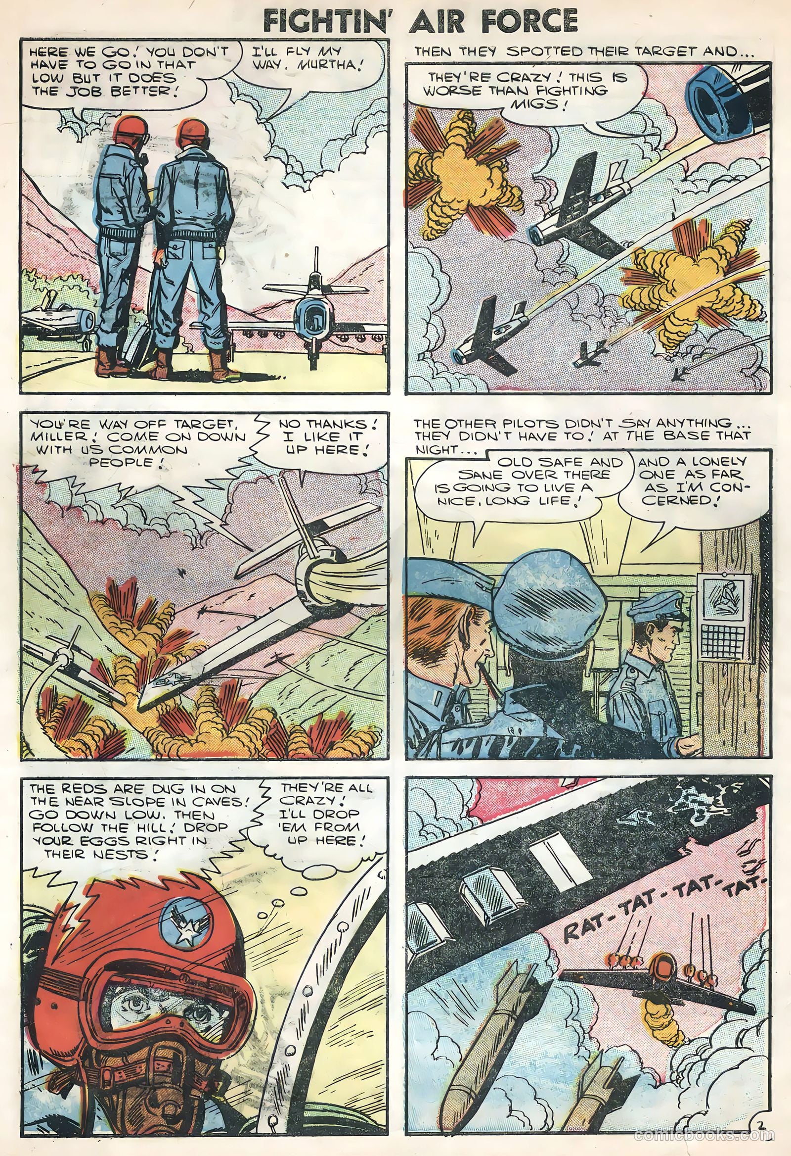 Fightin' Air Force #4 — page 28 of 36