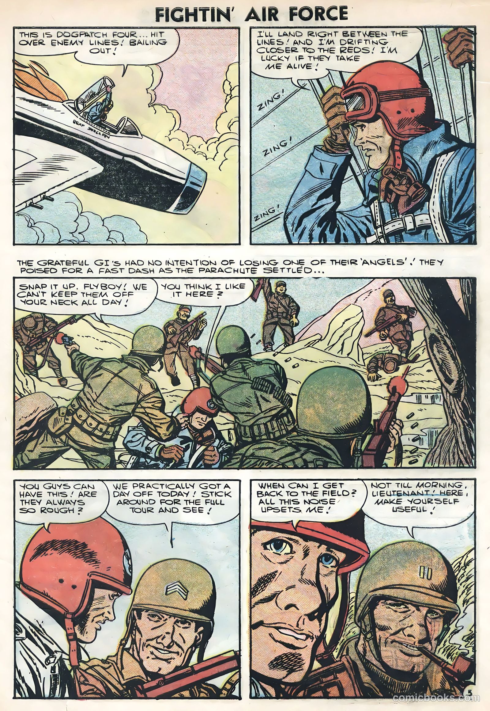 Fightin' Air Force #4 — page 29 of 36