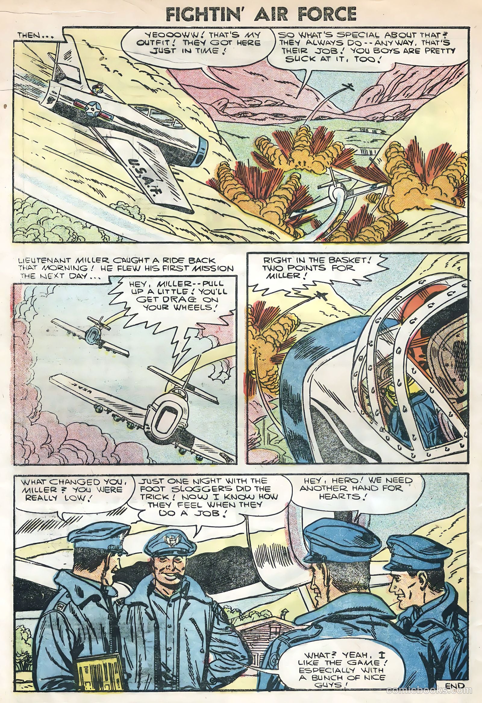 Fightin' Air Force #4 — page 32 of 36