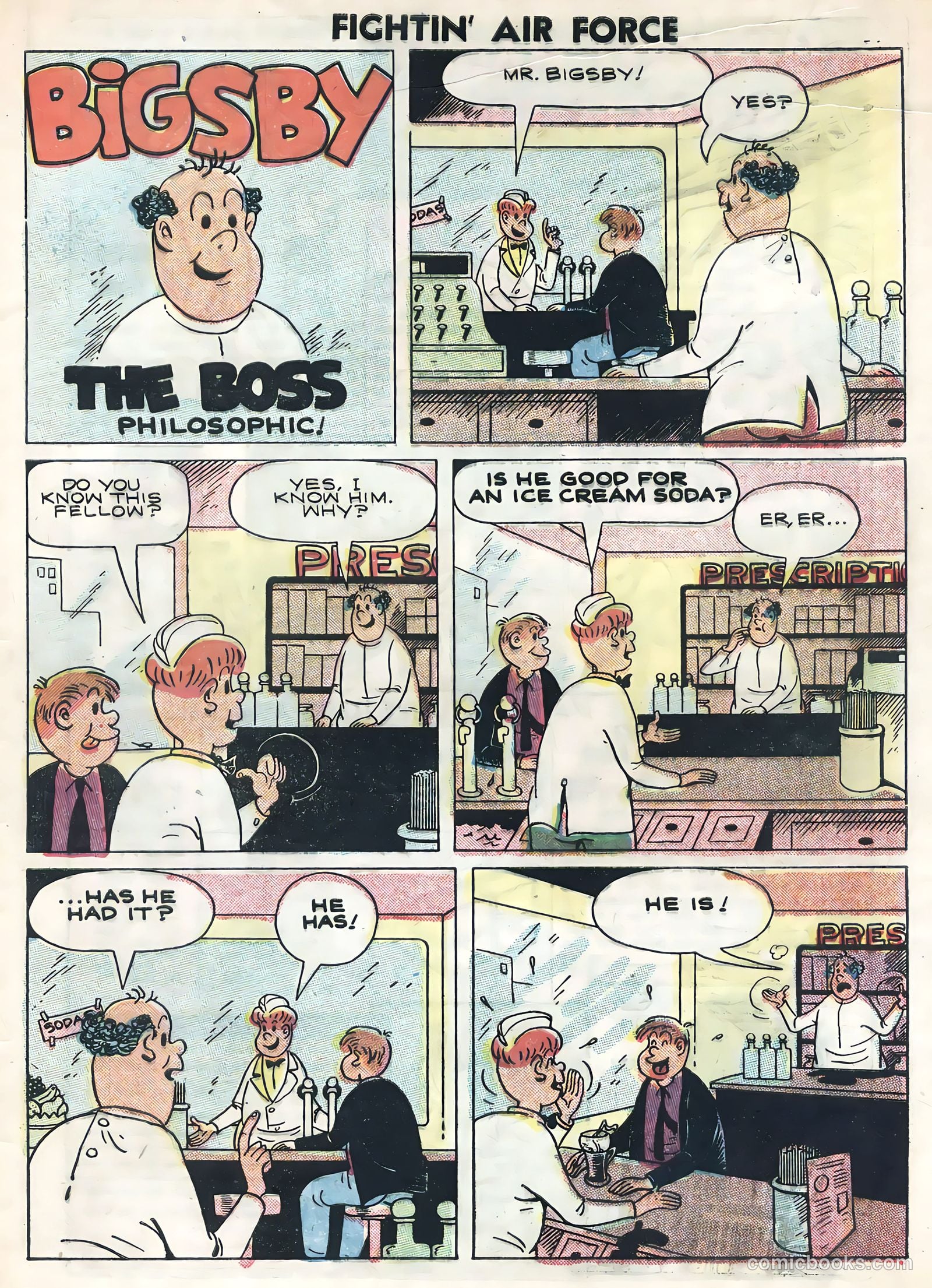 Fightin' Air Force #4 — page 33 of 36
