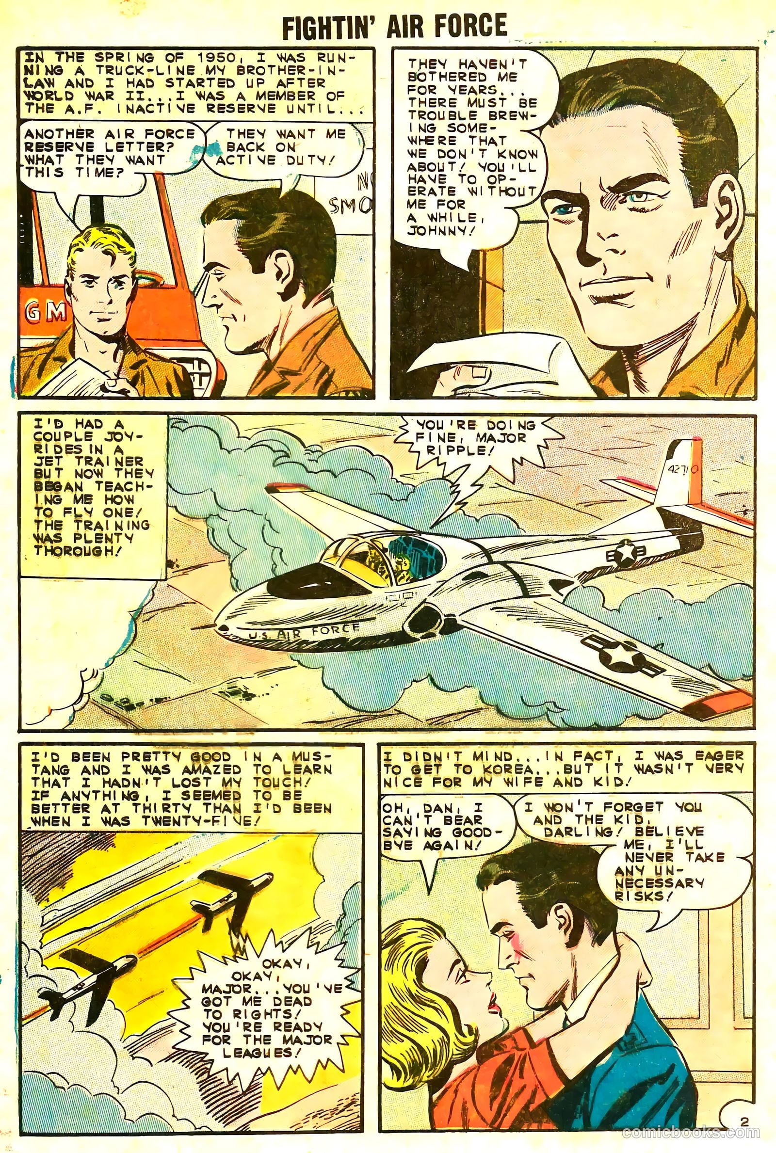 Fightin' Air Force #40 — page 4 of 36