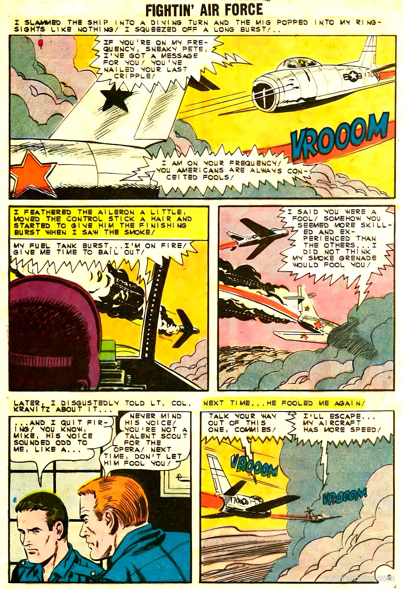 Fightin' Air Force #40 — page 8 of 36