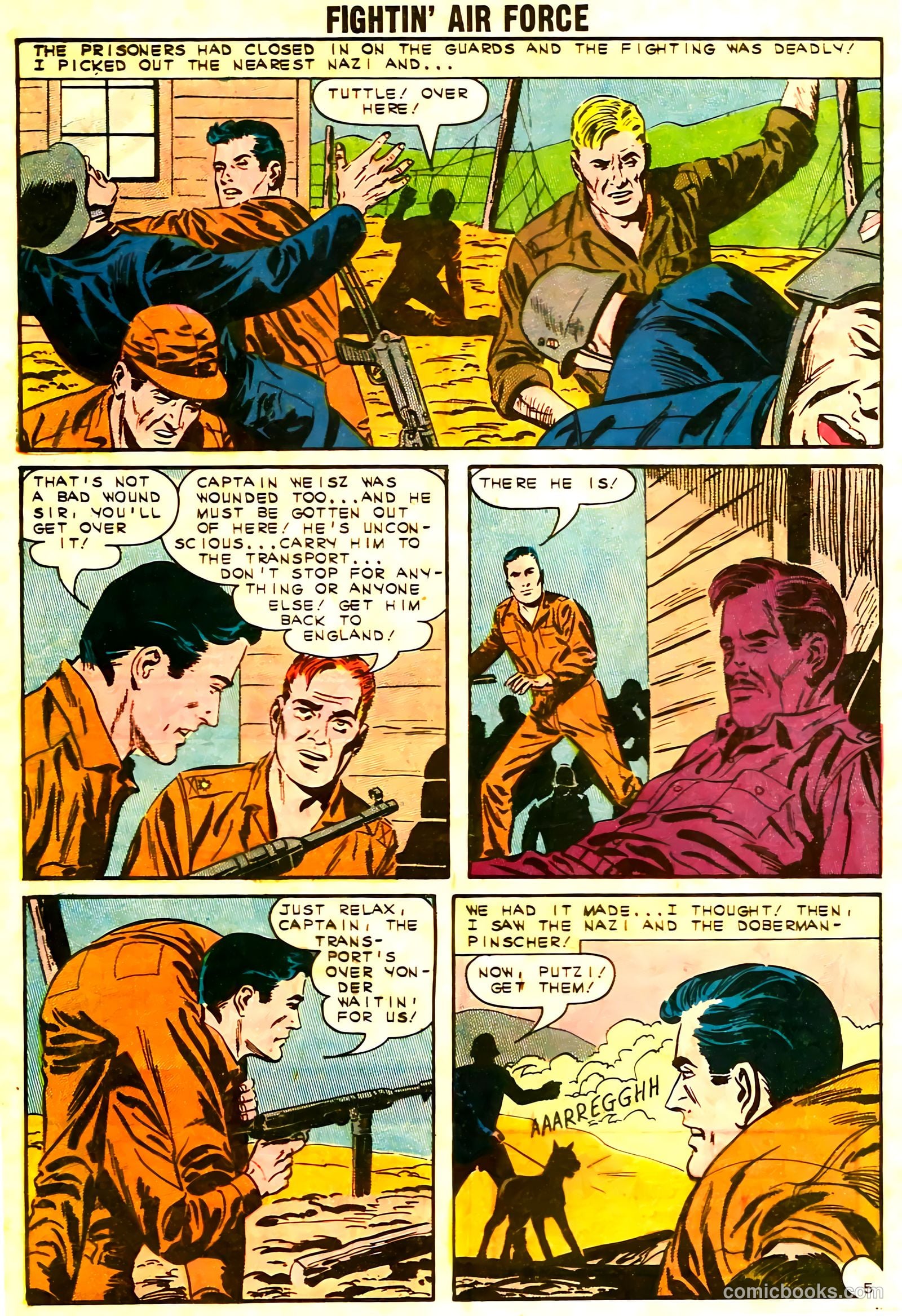 Fightin' Air Force #40 — page 16 of 36