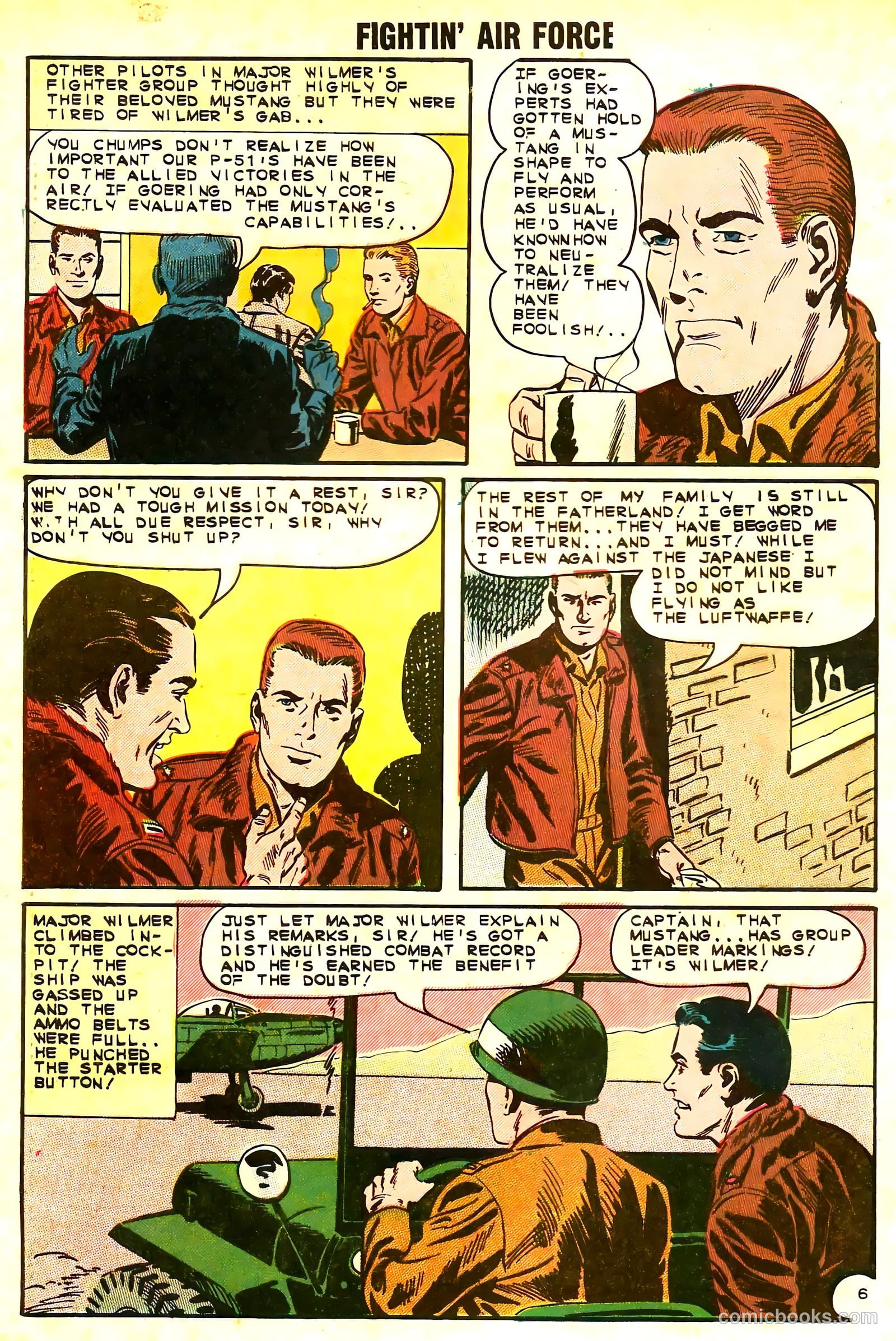 Fightin' Air Force #40 — page 32 of 36