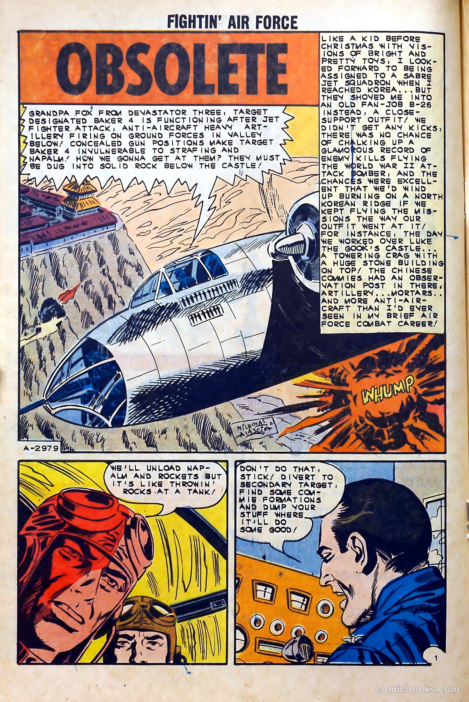 Fightin' Air Force #41 — page 16 of 36