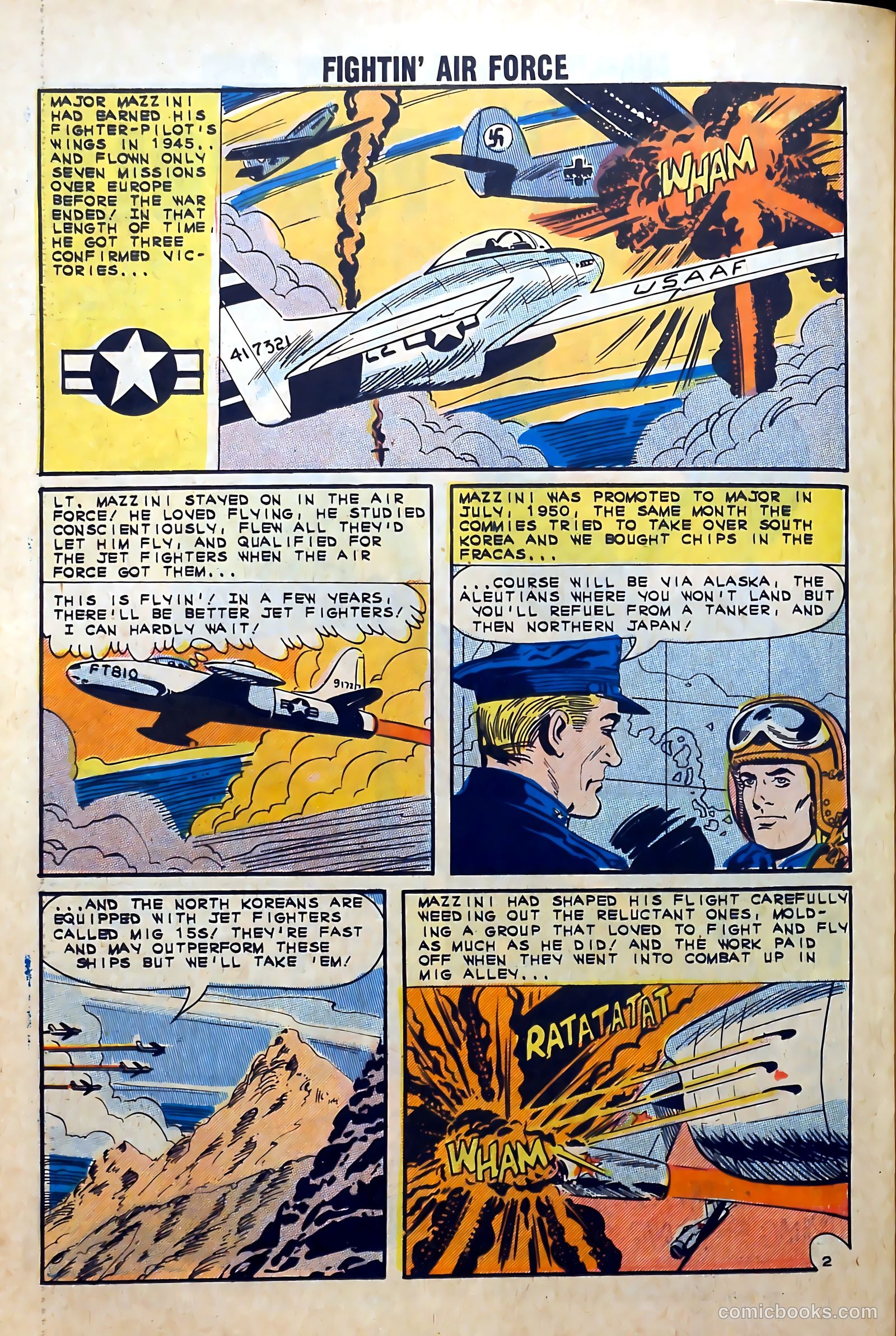 Fightin' Air Force #41 — page 26 of 36