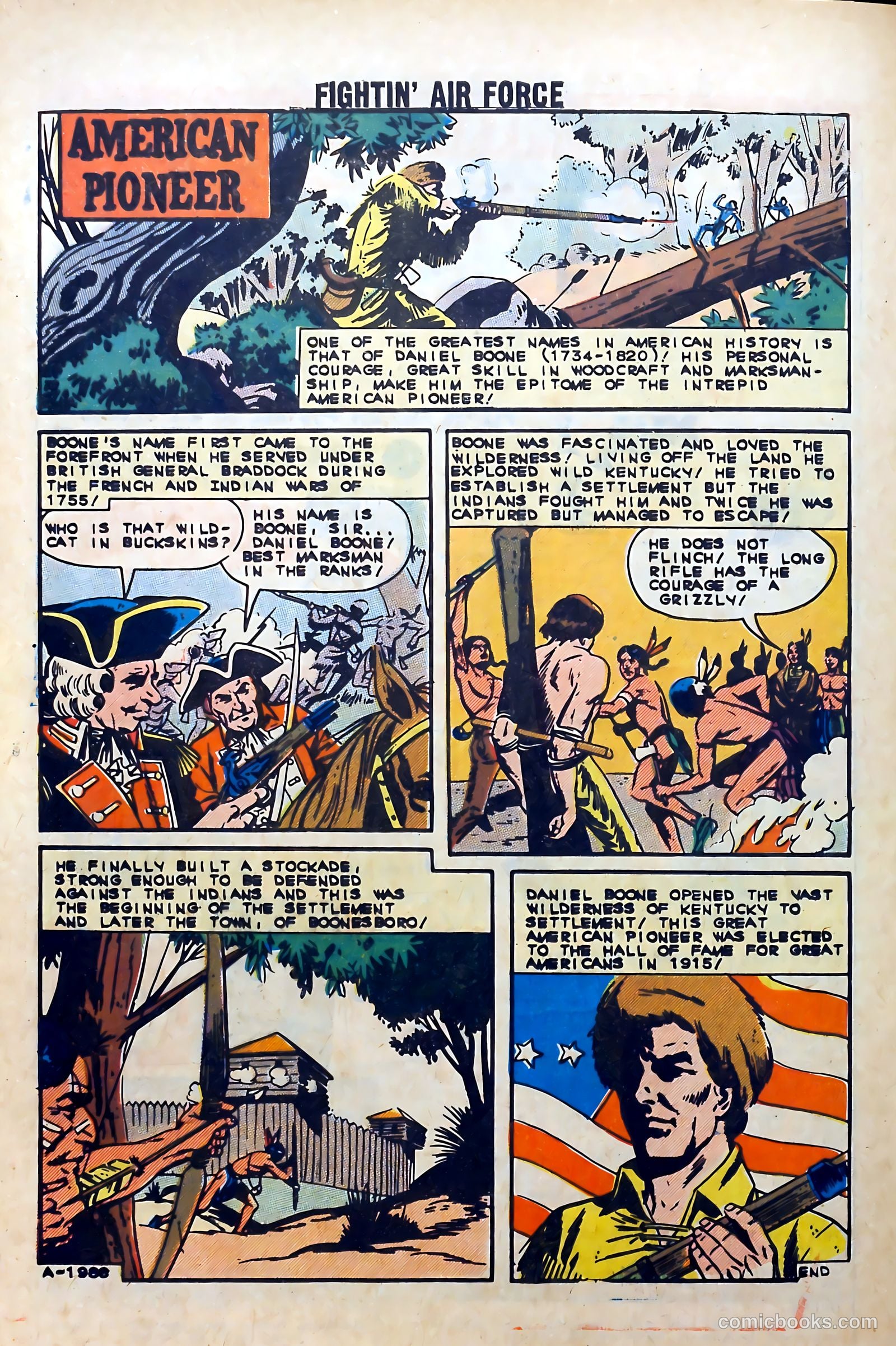 Fightin' Air Force #41 — page 32 of 36