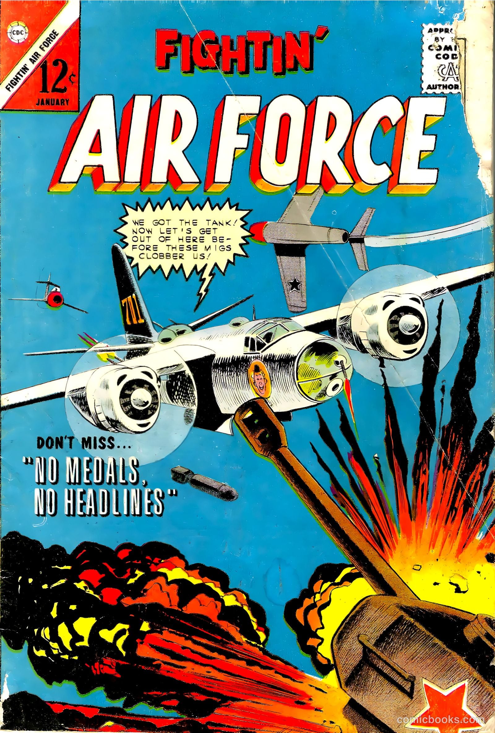 Fightin' Air Force #42 — page 1 of 36