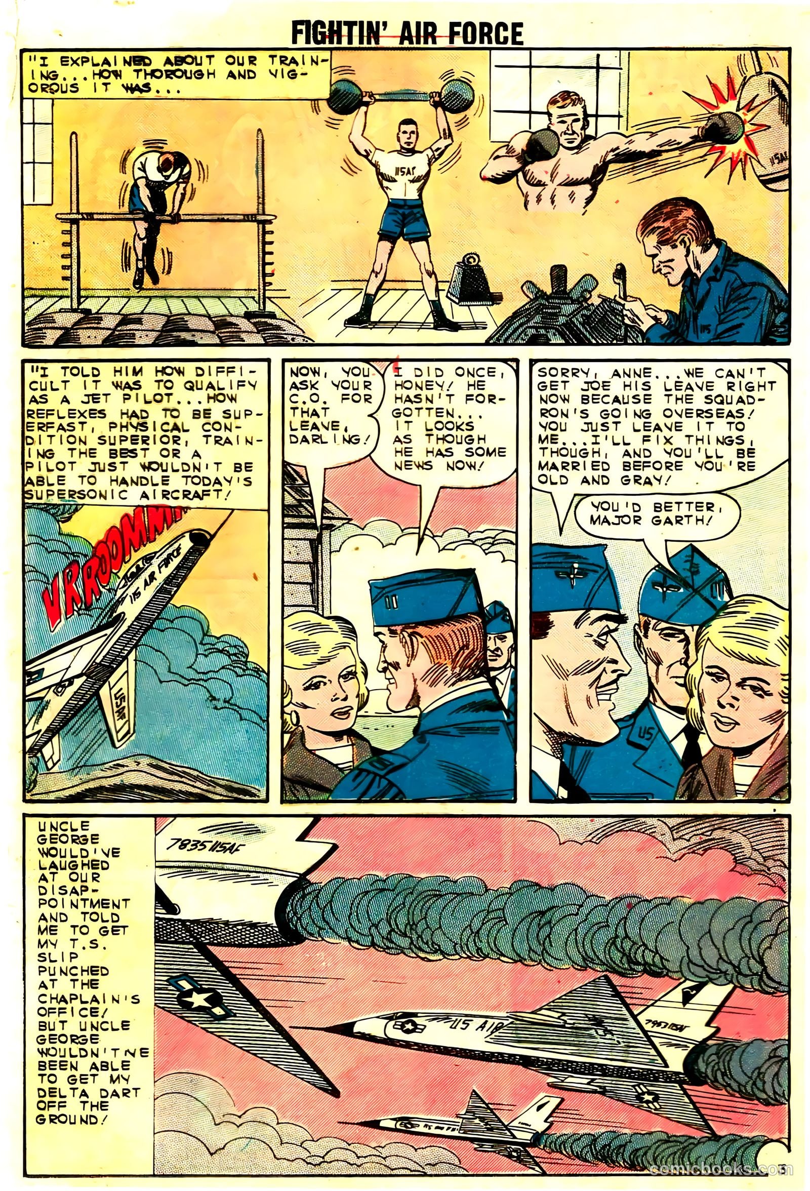 Fightin' Air Force #42 — page 12 of 36