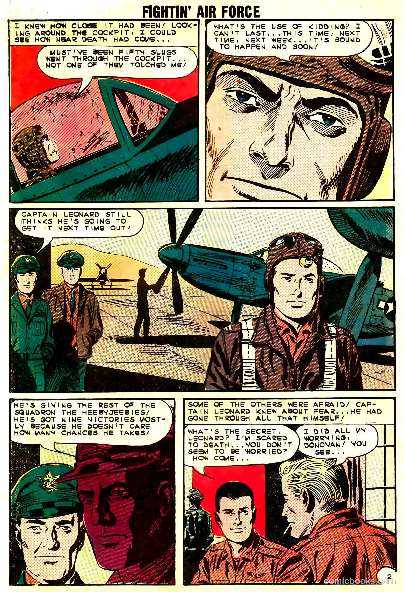 Fightin' Air Force #42 — page 16 of 36