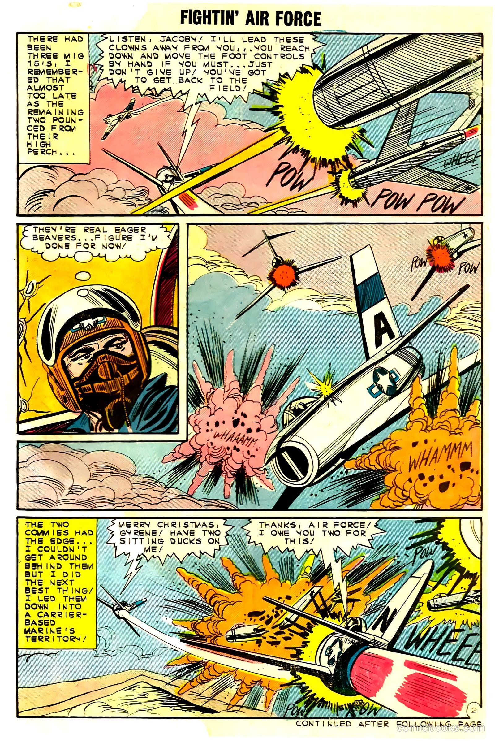 Fightin' Air Force #42 — page 30 of 36