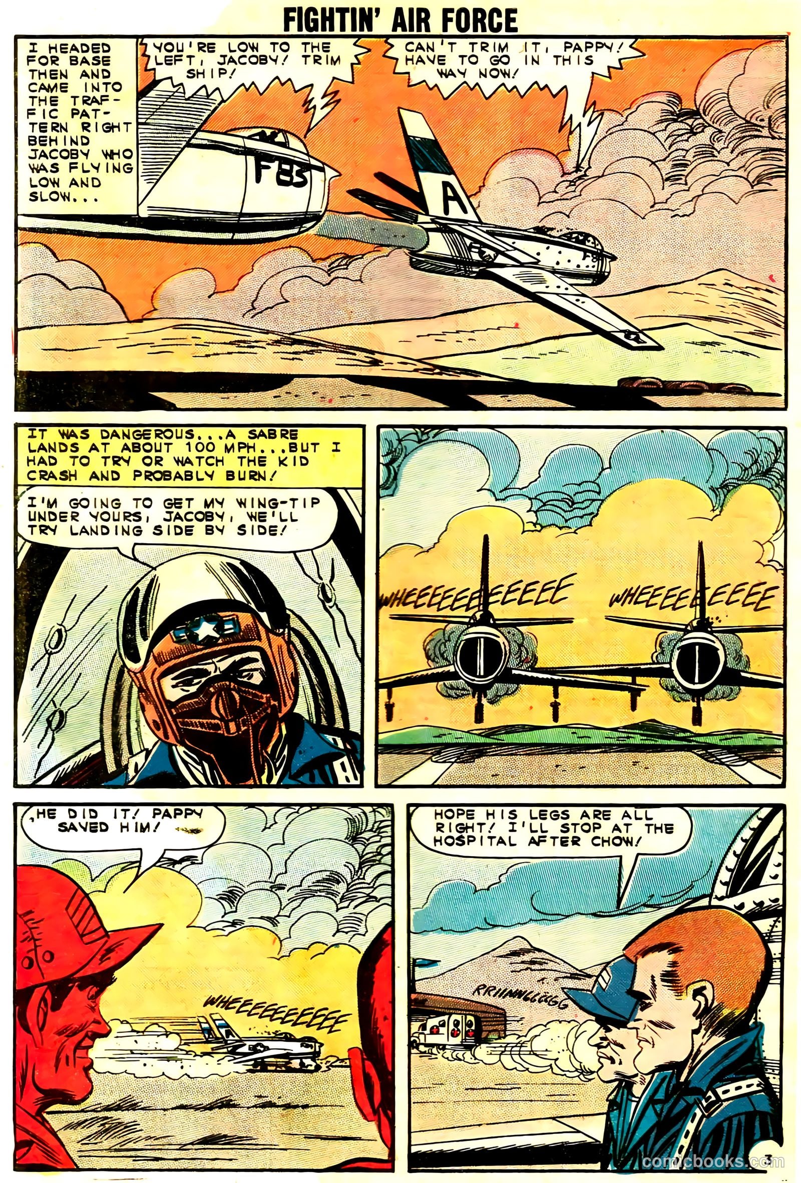 Fightin' Air Force #42 — page 32 of 36