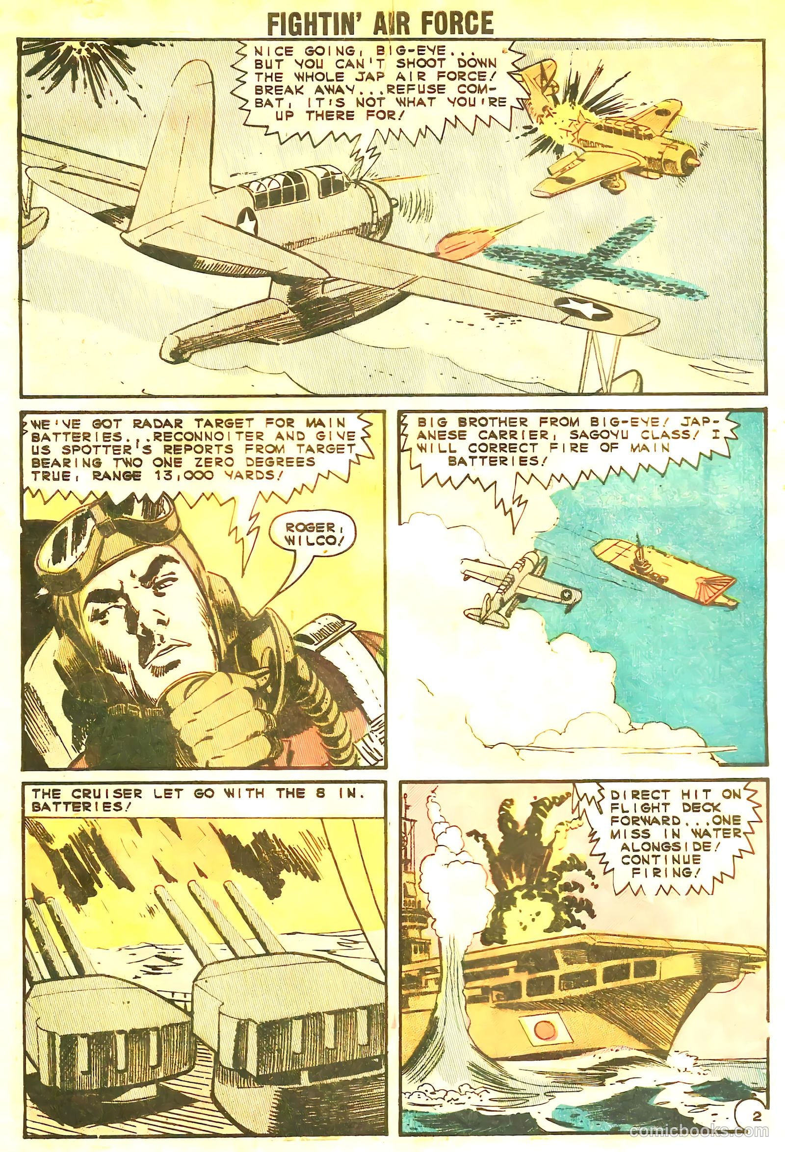 Fightin' Air Force #43 — page 4 of 36