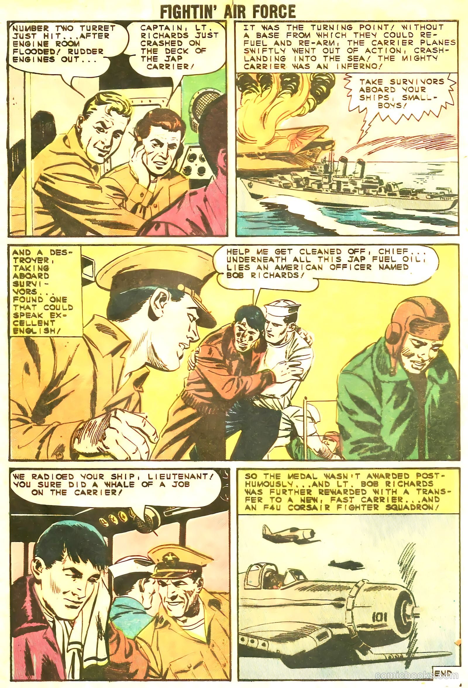 Fightin' Air Force #43 — page 8 of 36