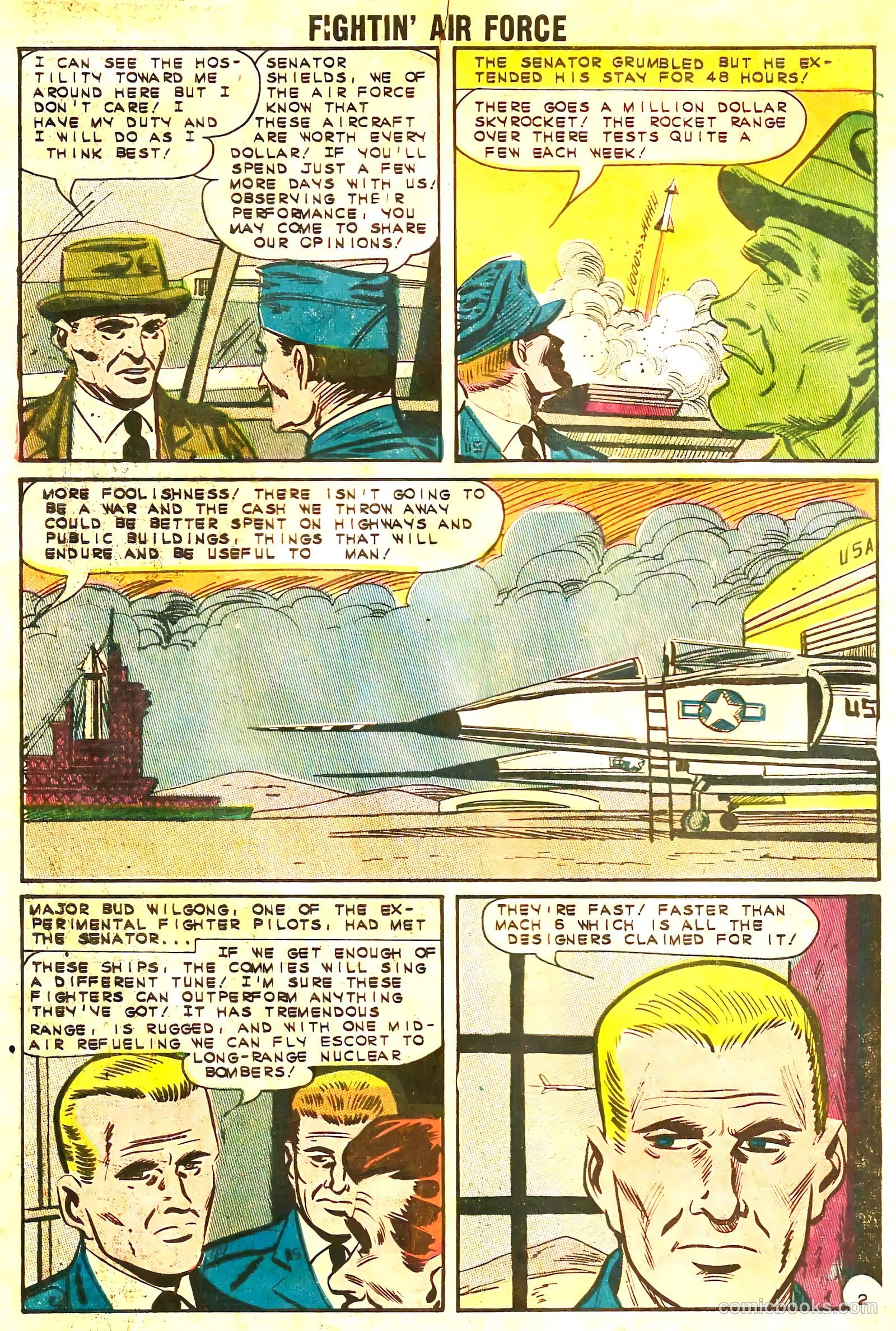 Fightin' Air Force #43 — page 10 of 36