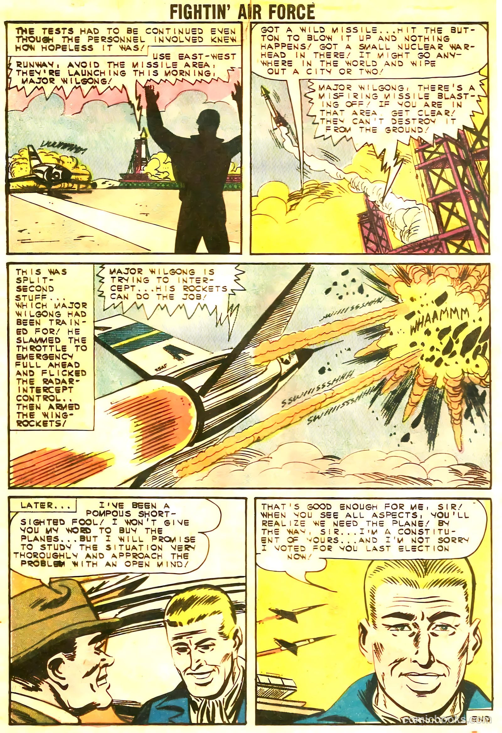 Fightin' Air Force #43 — page 12 of 36