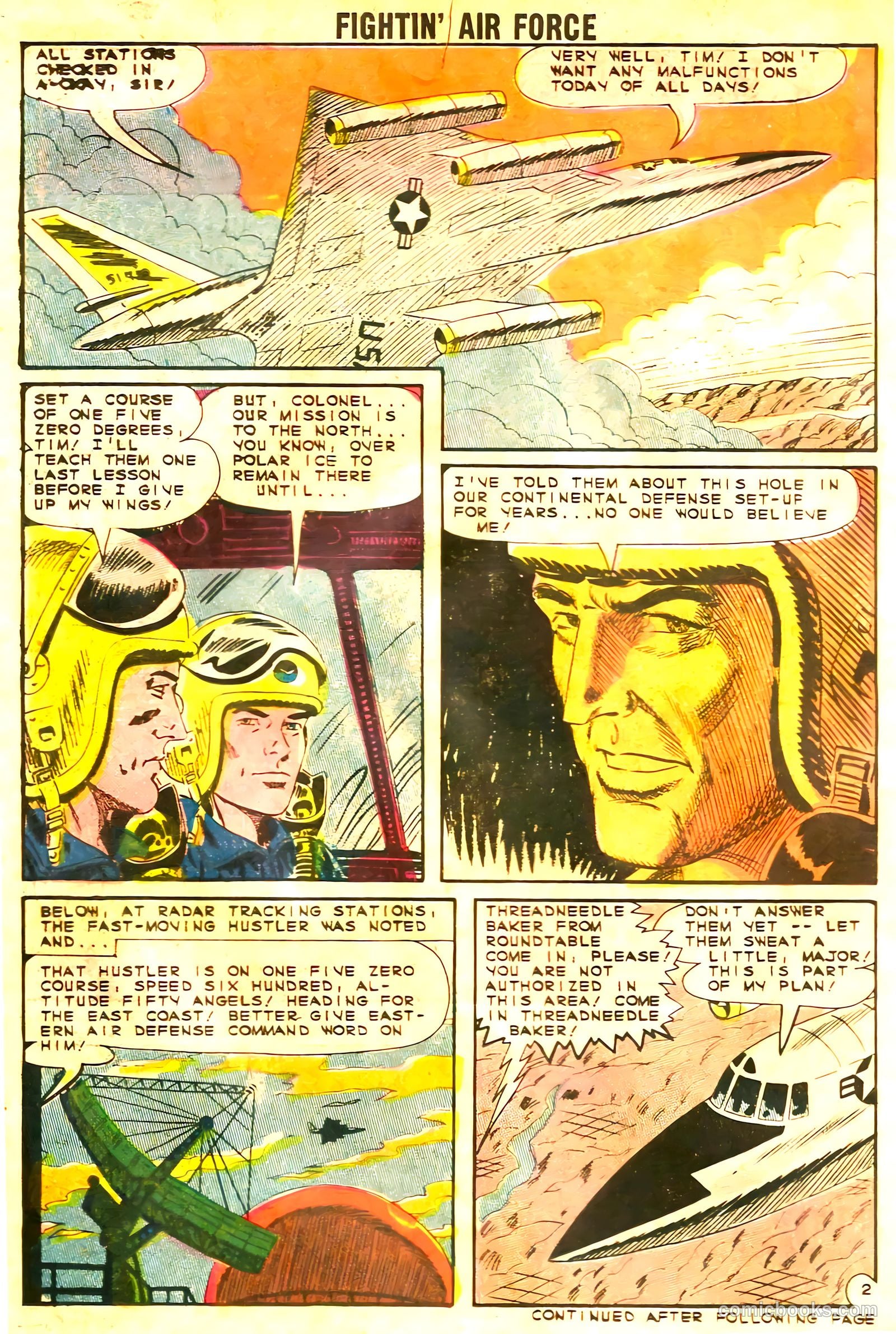 Fightin' Air Force #43 — page 14 of 36