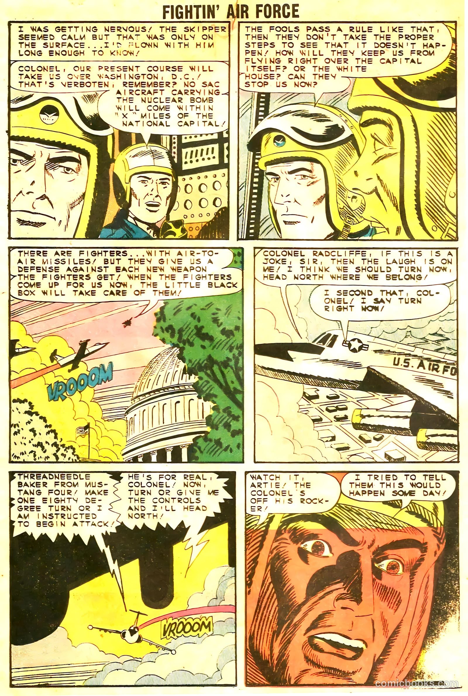 Fightin' Air Force #43 — page 16 of 36