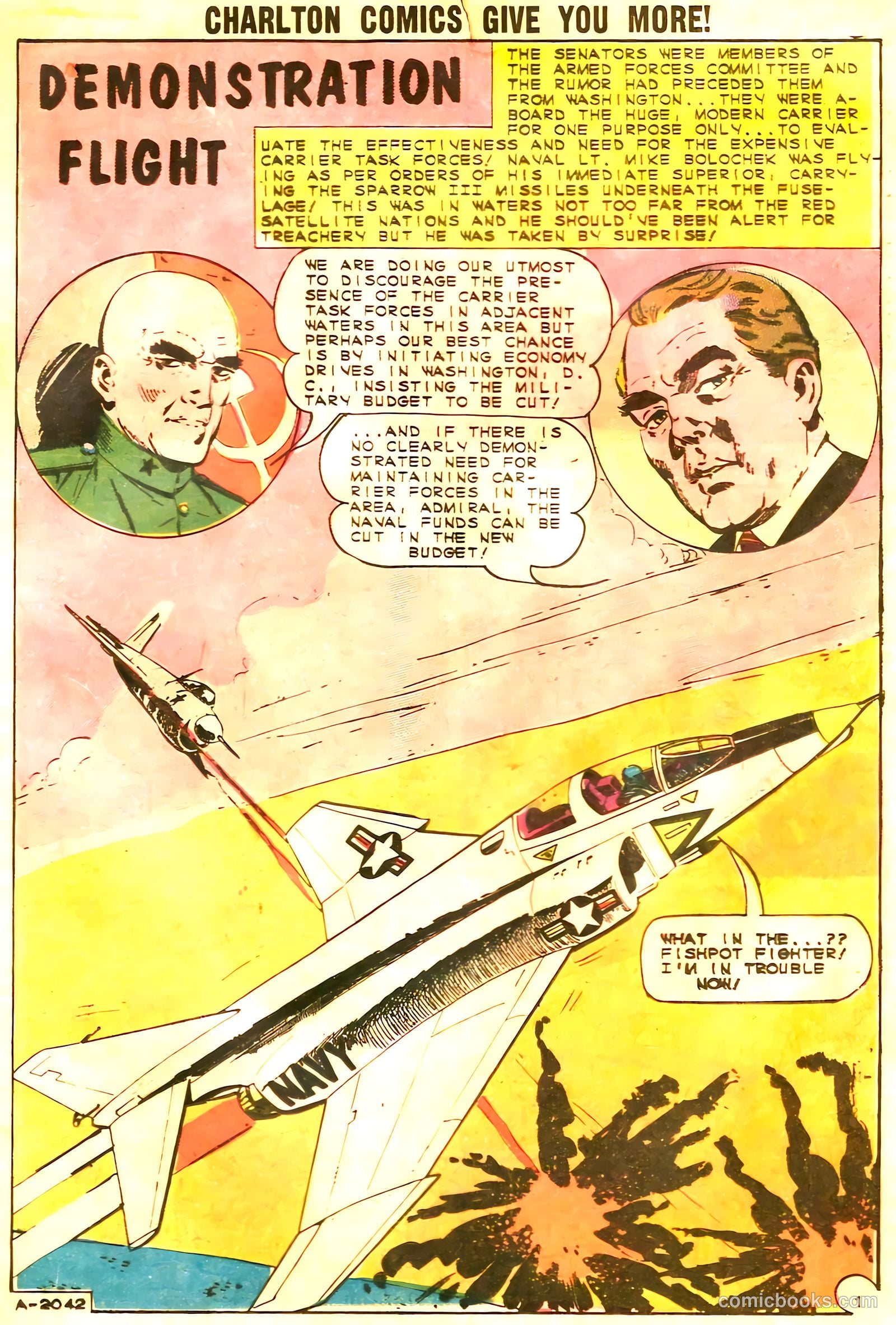 Fightin' Air Force #43 — page 25 of 36