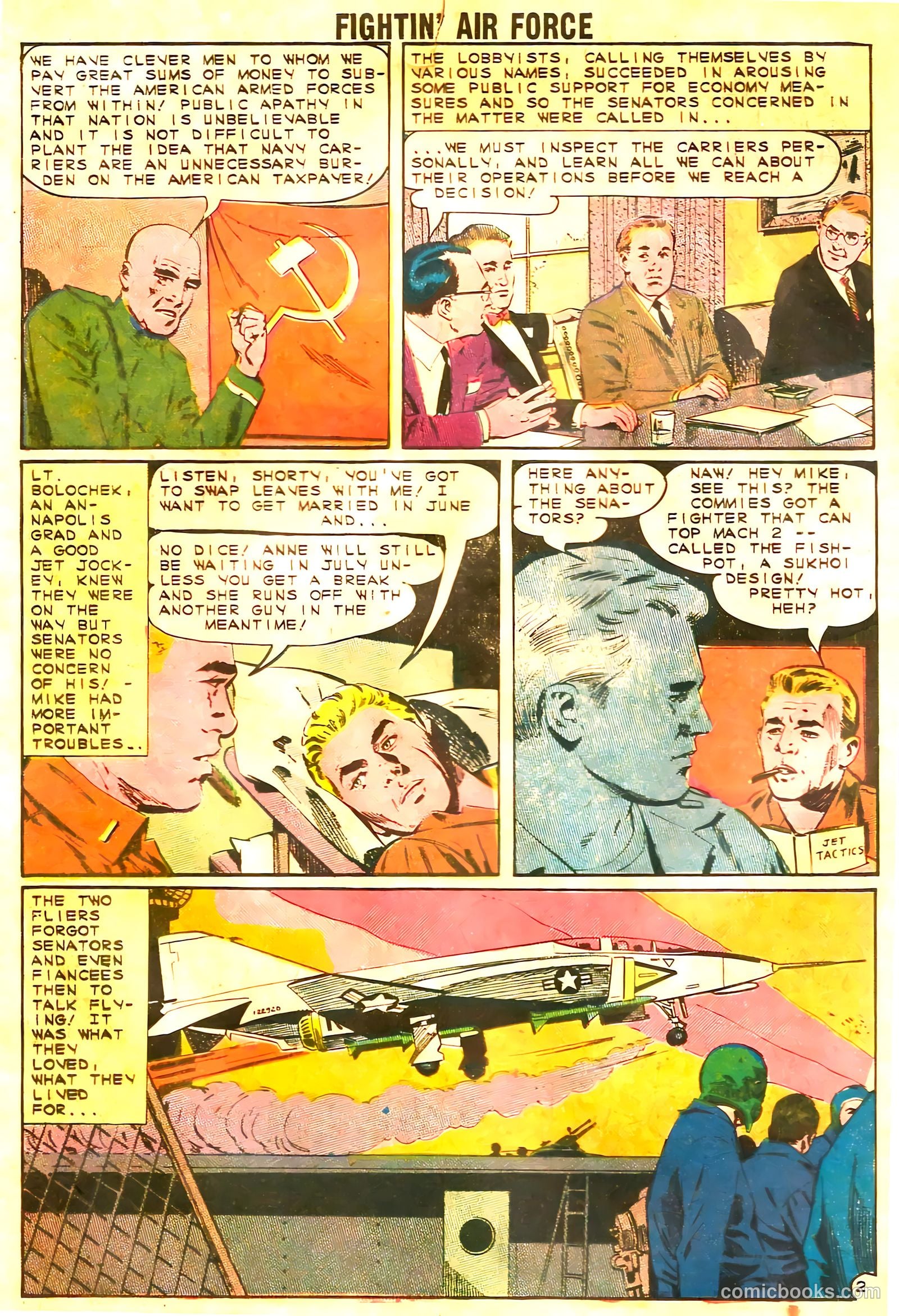 Fightin' Air Force #43 — page 26 of 36