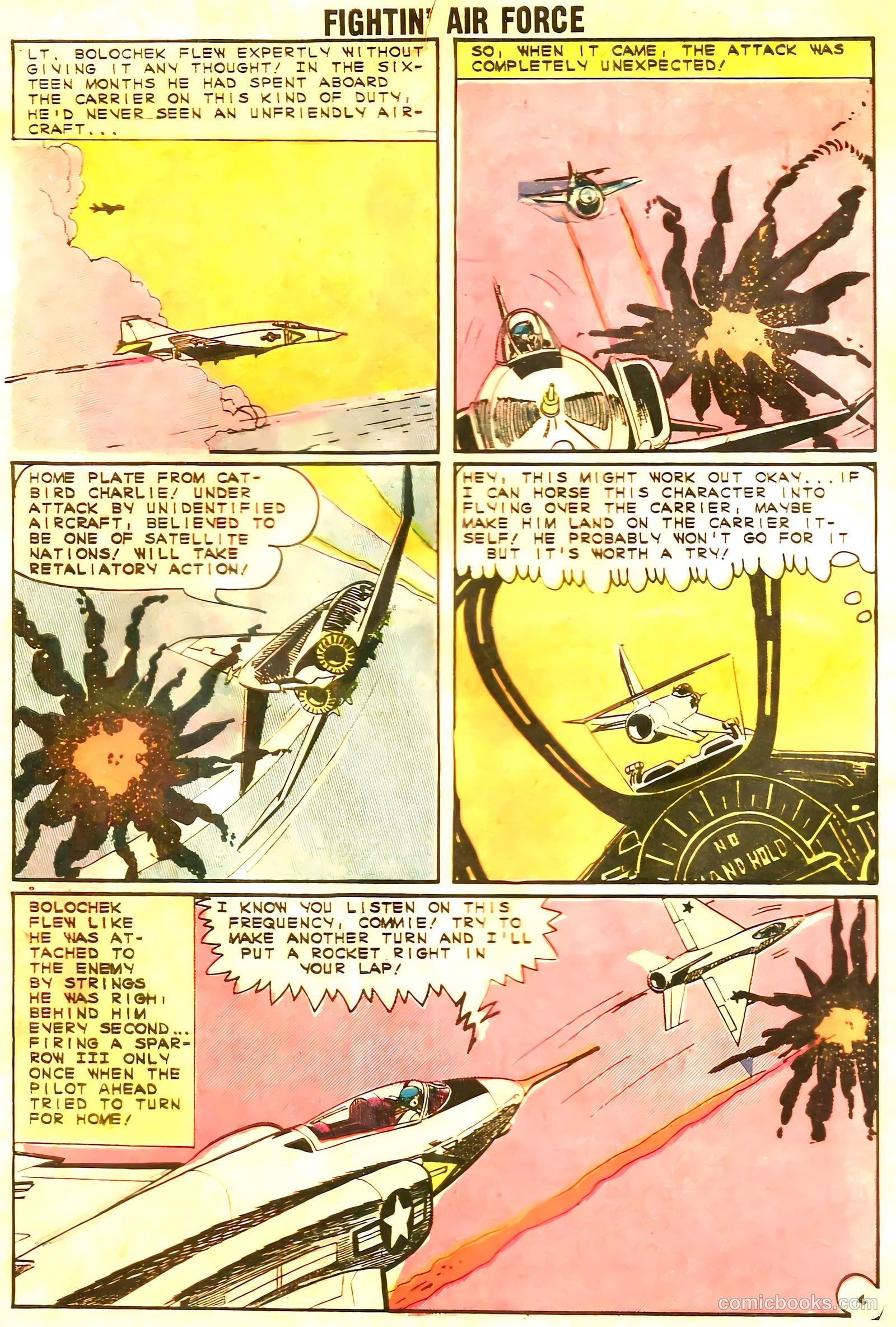 Fightin' Air Force #43 — page 28 of 36