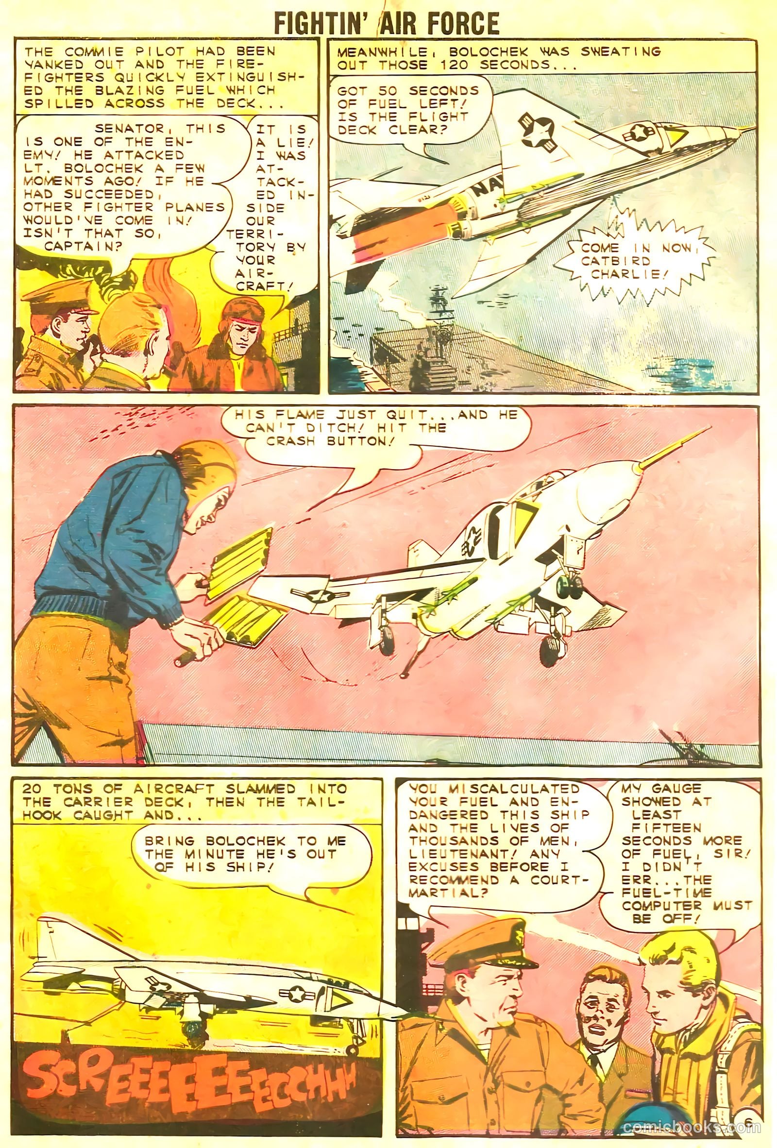 Fightin' Air Force #43 — page 30 of 36