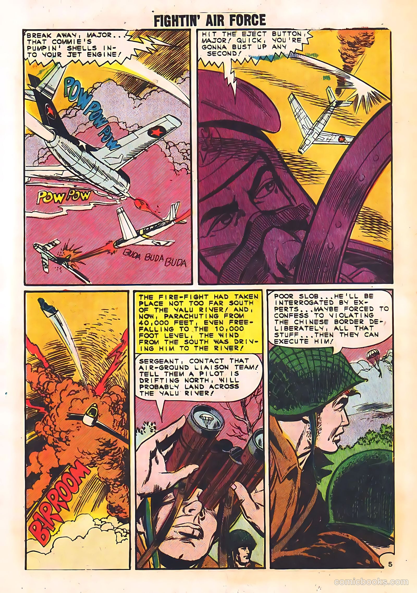 Fightin' Air Force #44 — page 8 of 36