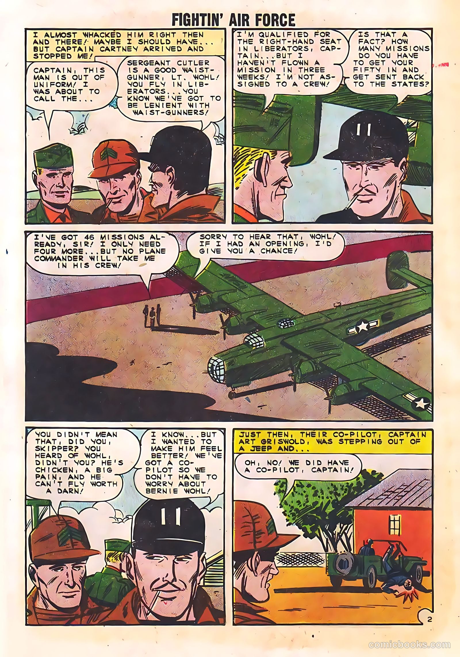 Fightin' Air Force #44 — page 12 of 36