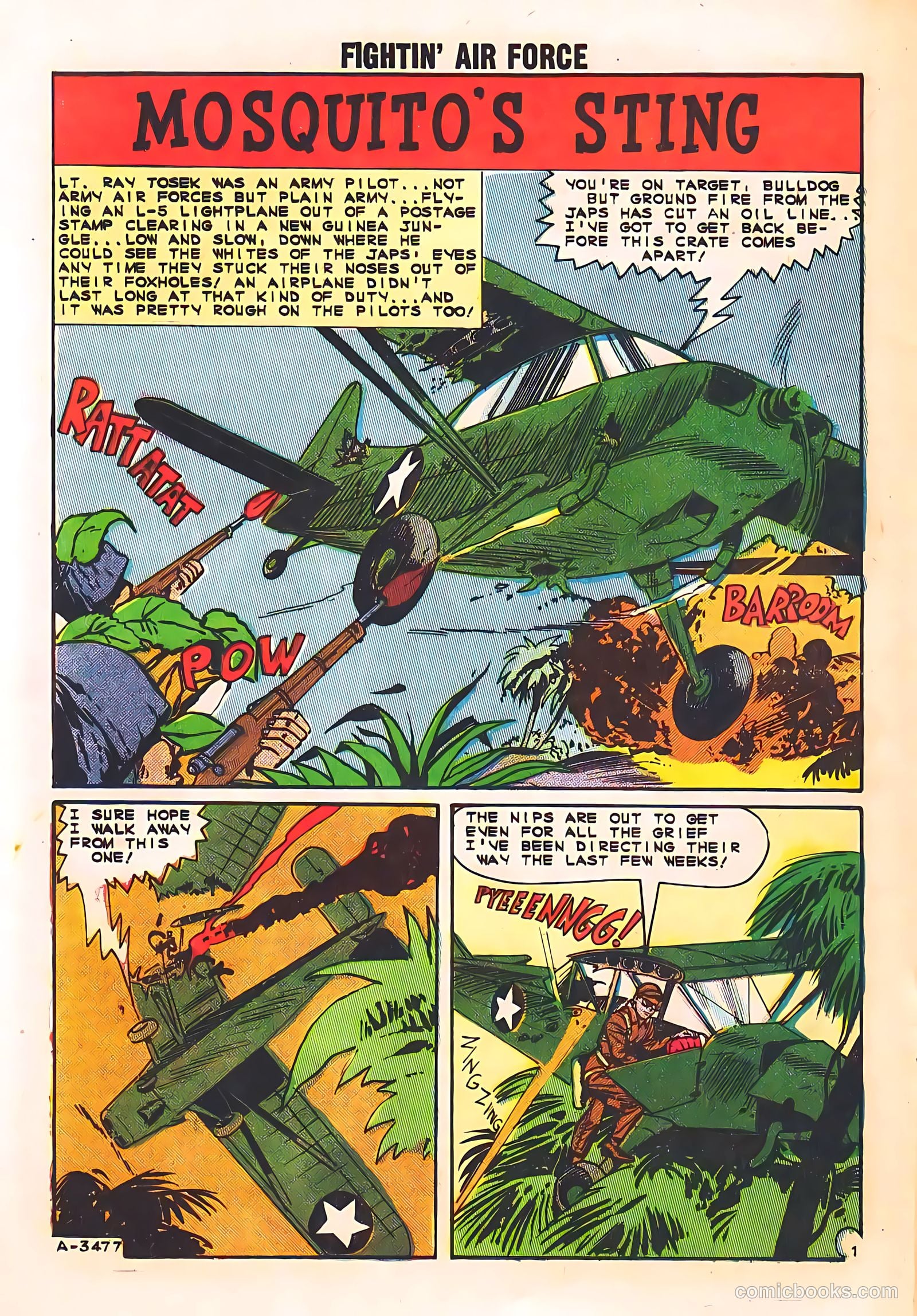 Fightin' Air Force #44 — page 20 of 36