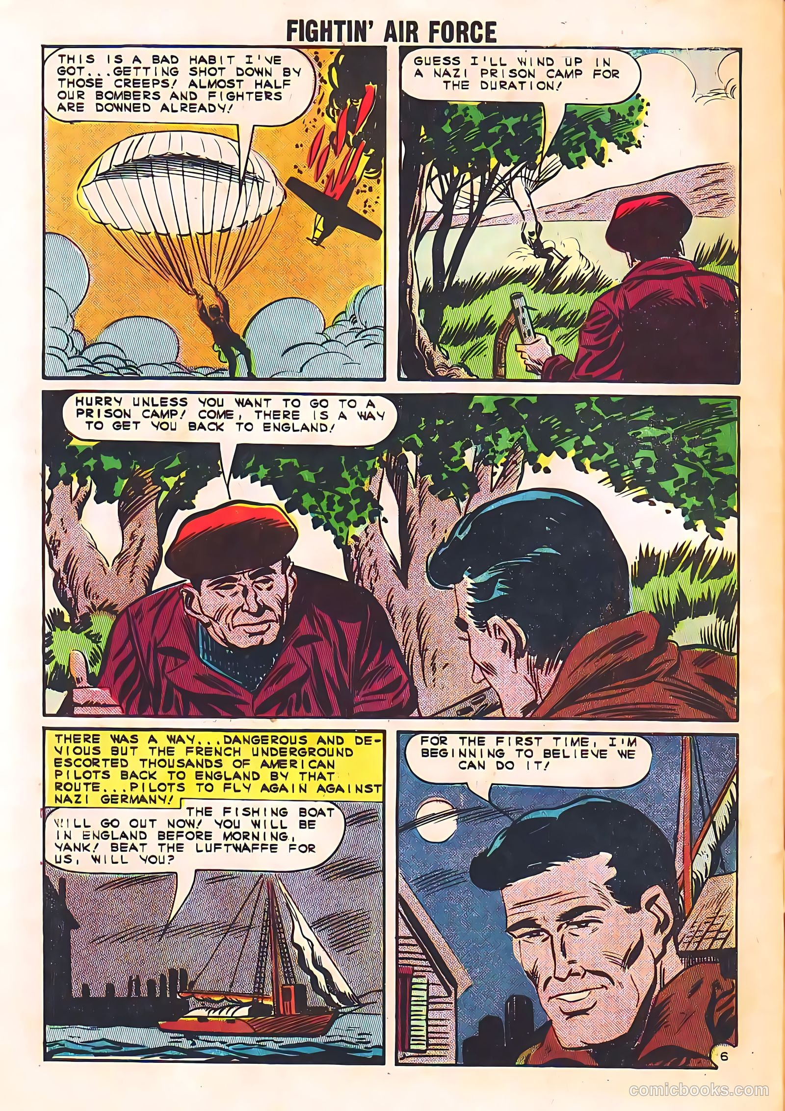 Fightin' Air Force #44 — page 32 of 36