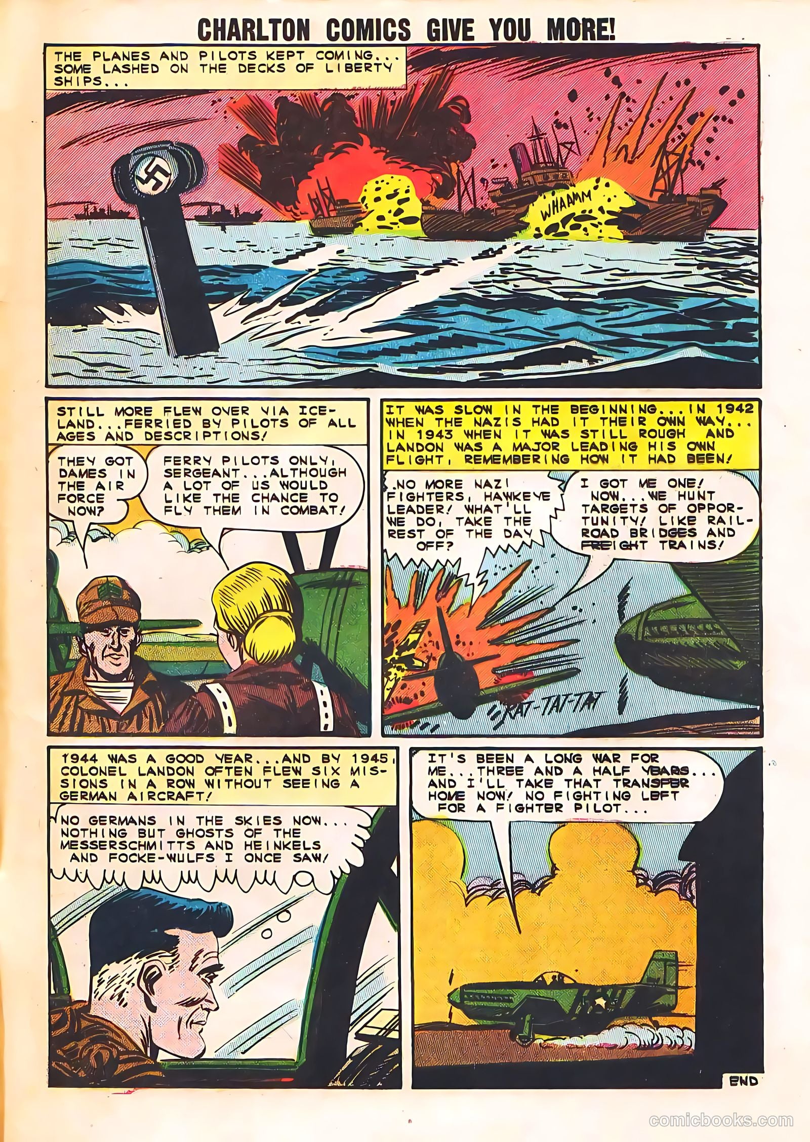 Fightin' Air Force #44 — page 33 of 36