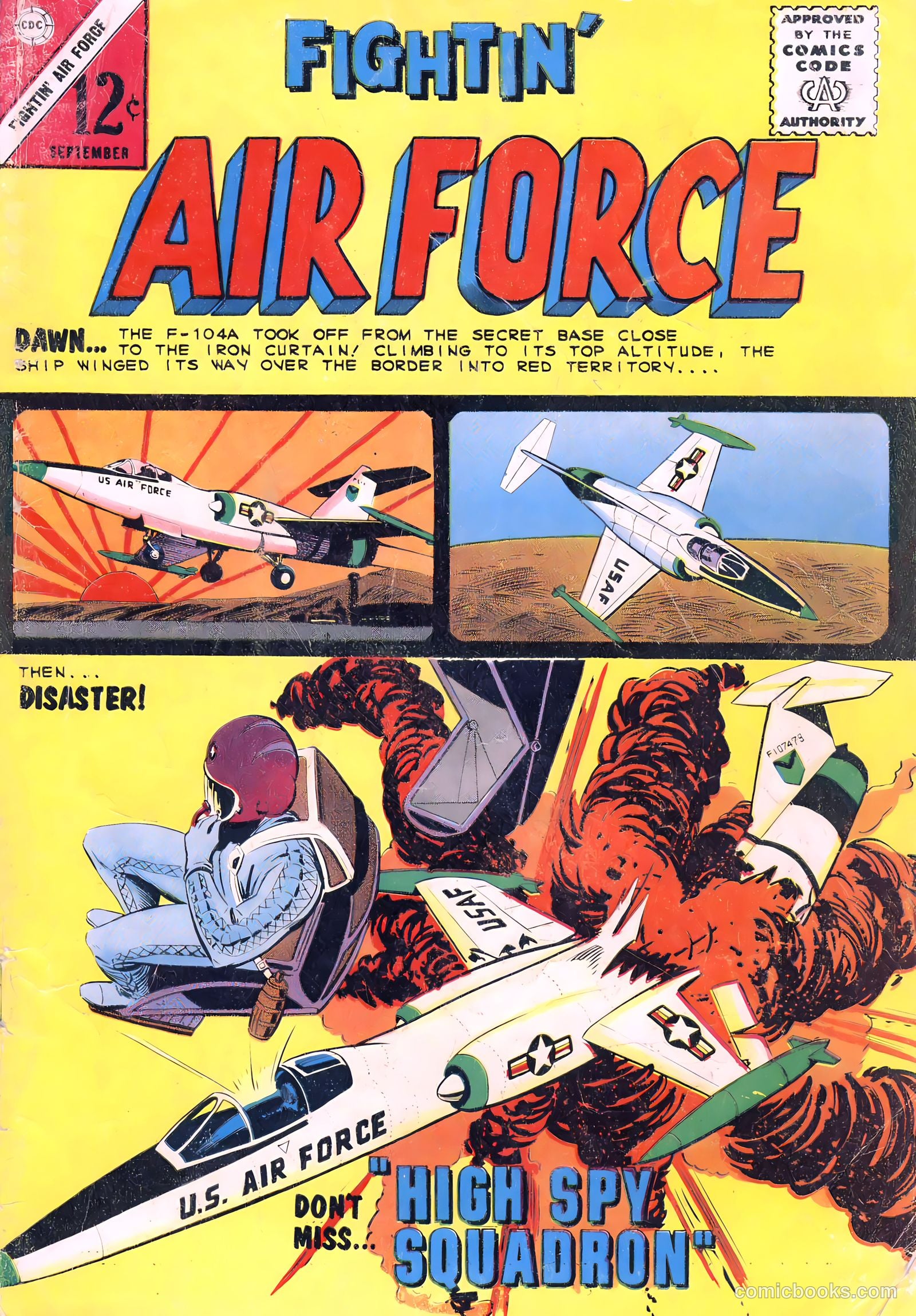 Fightin' Air Force #45 — page 1 of 36