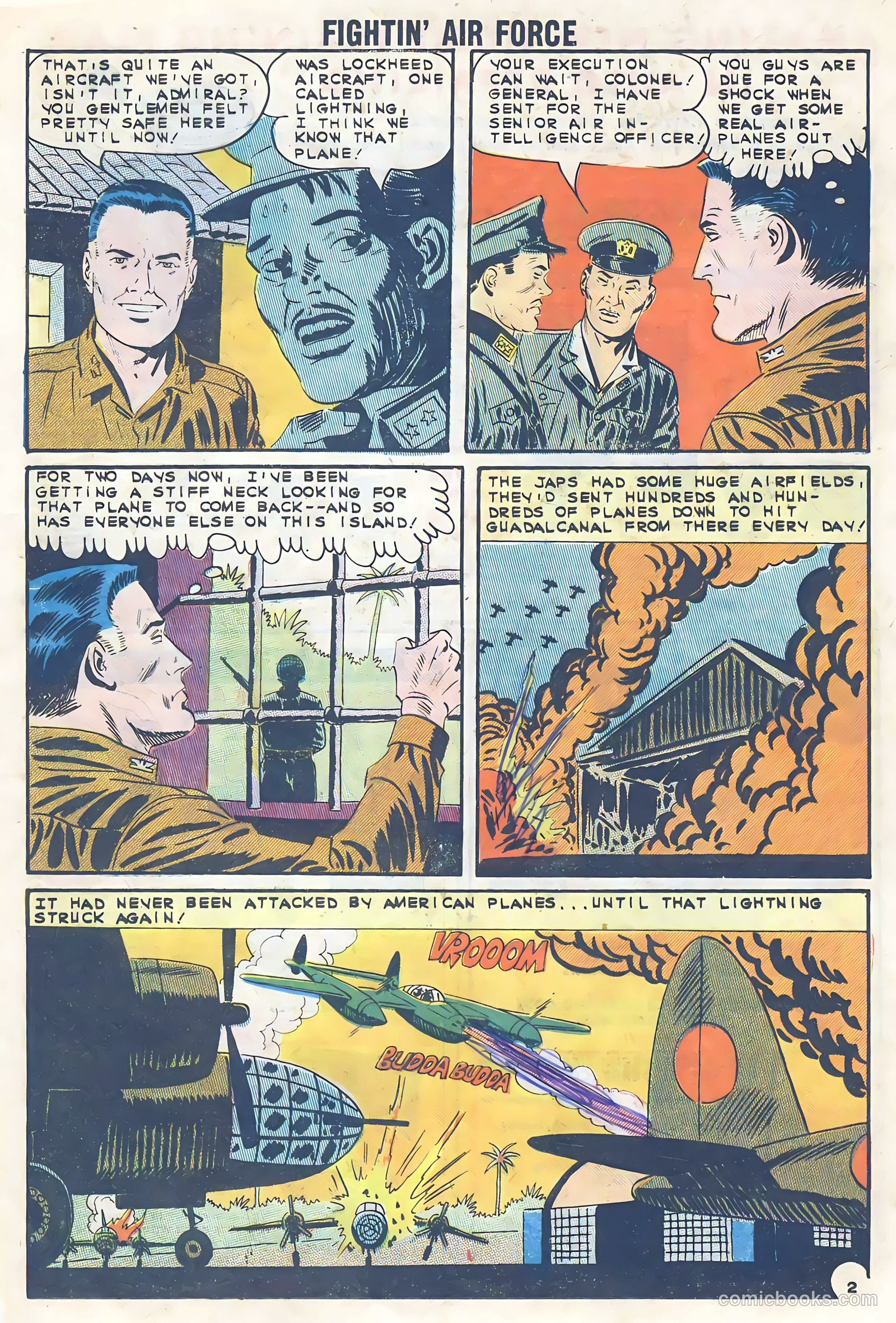 Fightin' Air Force #45 — page 16 of 36