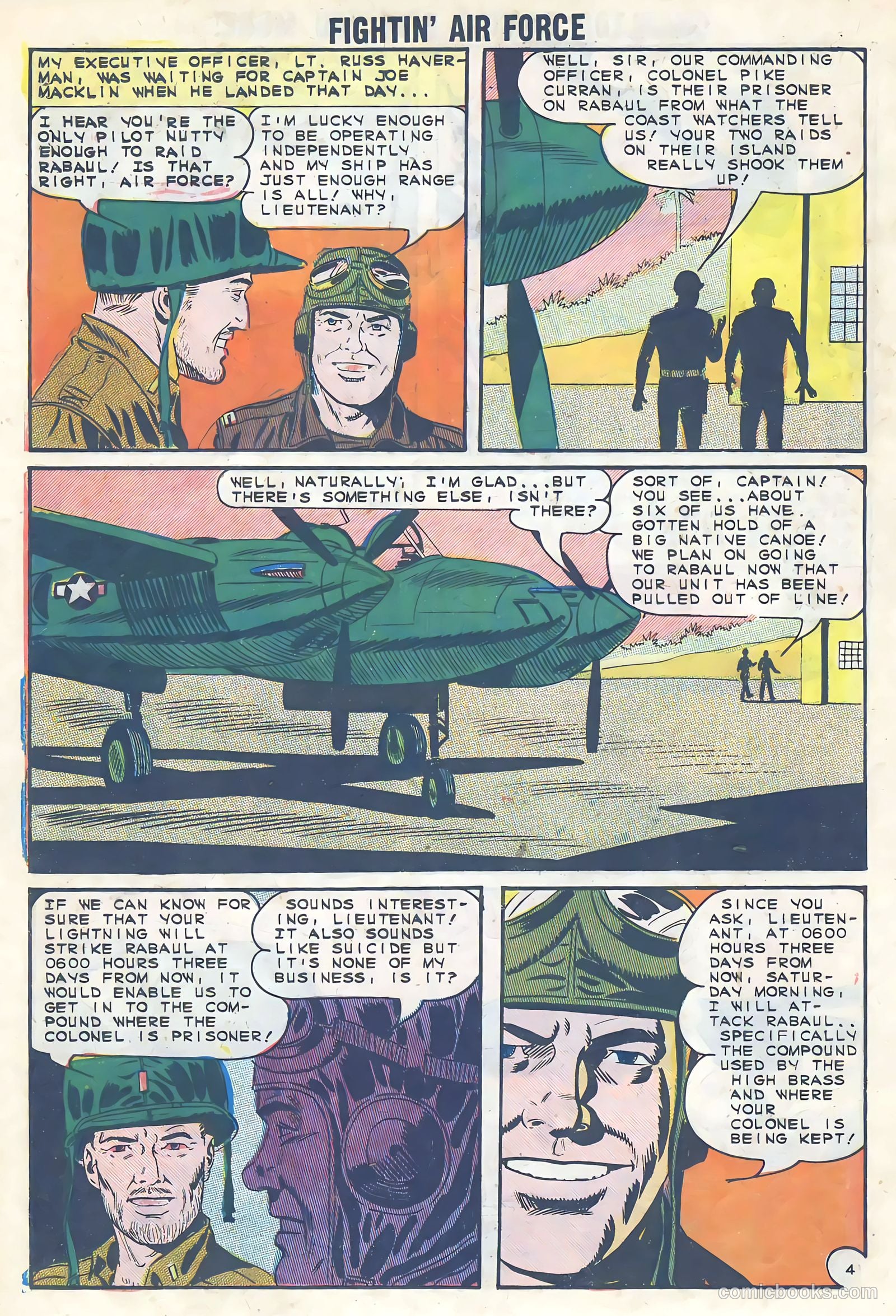 Fightin' Air Force #45 — page 18 of 36