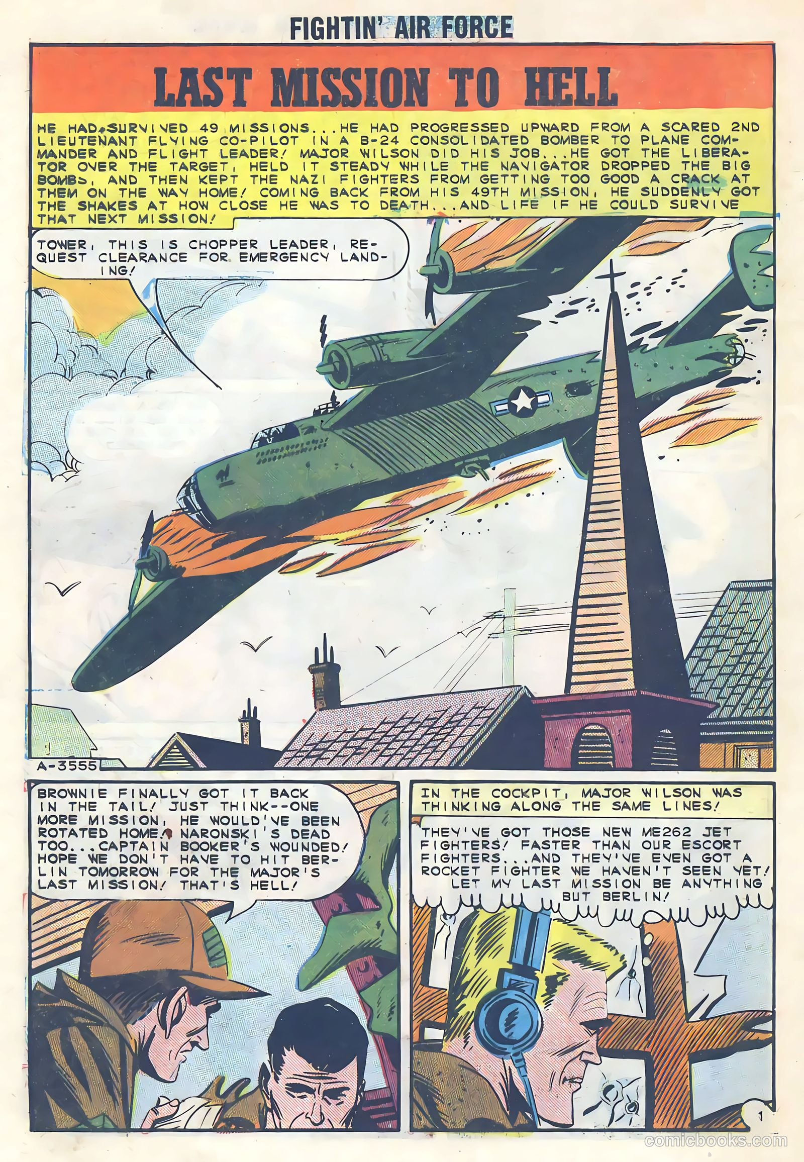 Fightin' Air Force #45 — page 28 of 36
