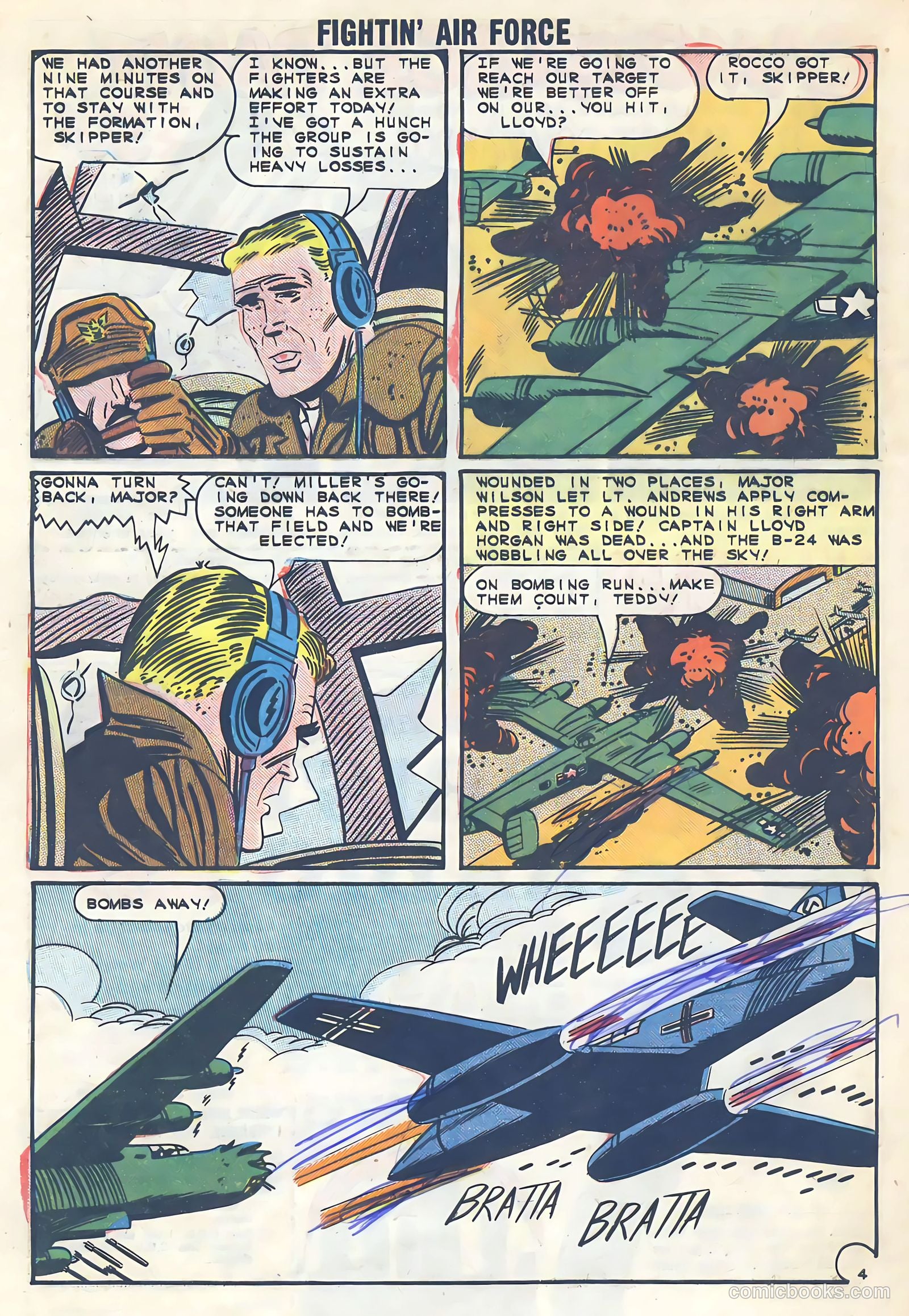 Fightin' Air Force #45 — page 32 of 36