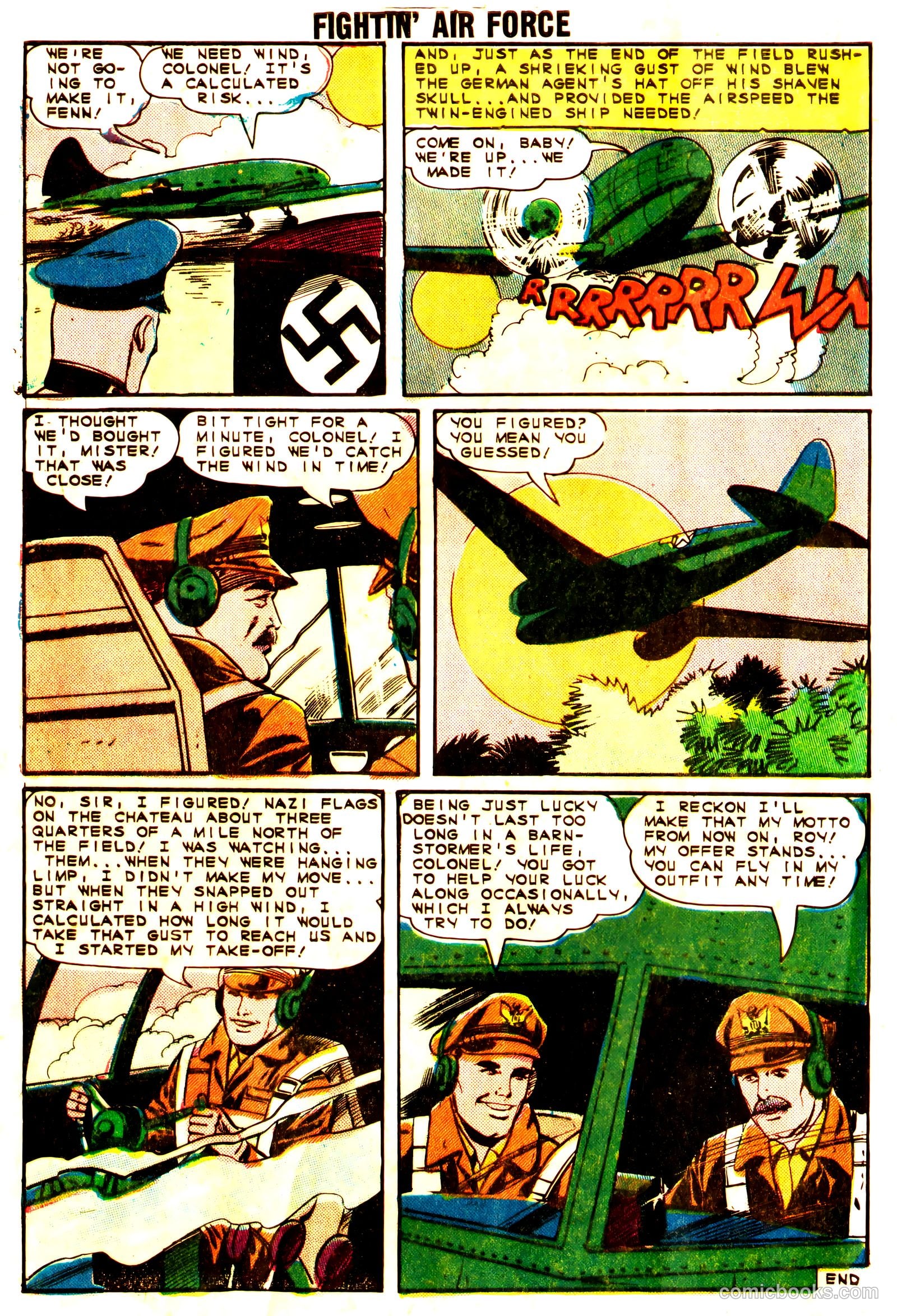 Fightin' Air Force #46 — page 8 of 36