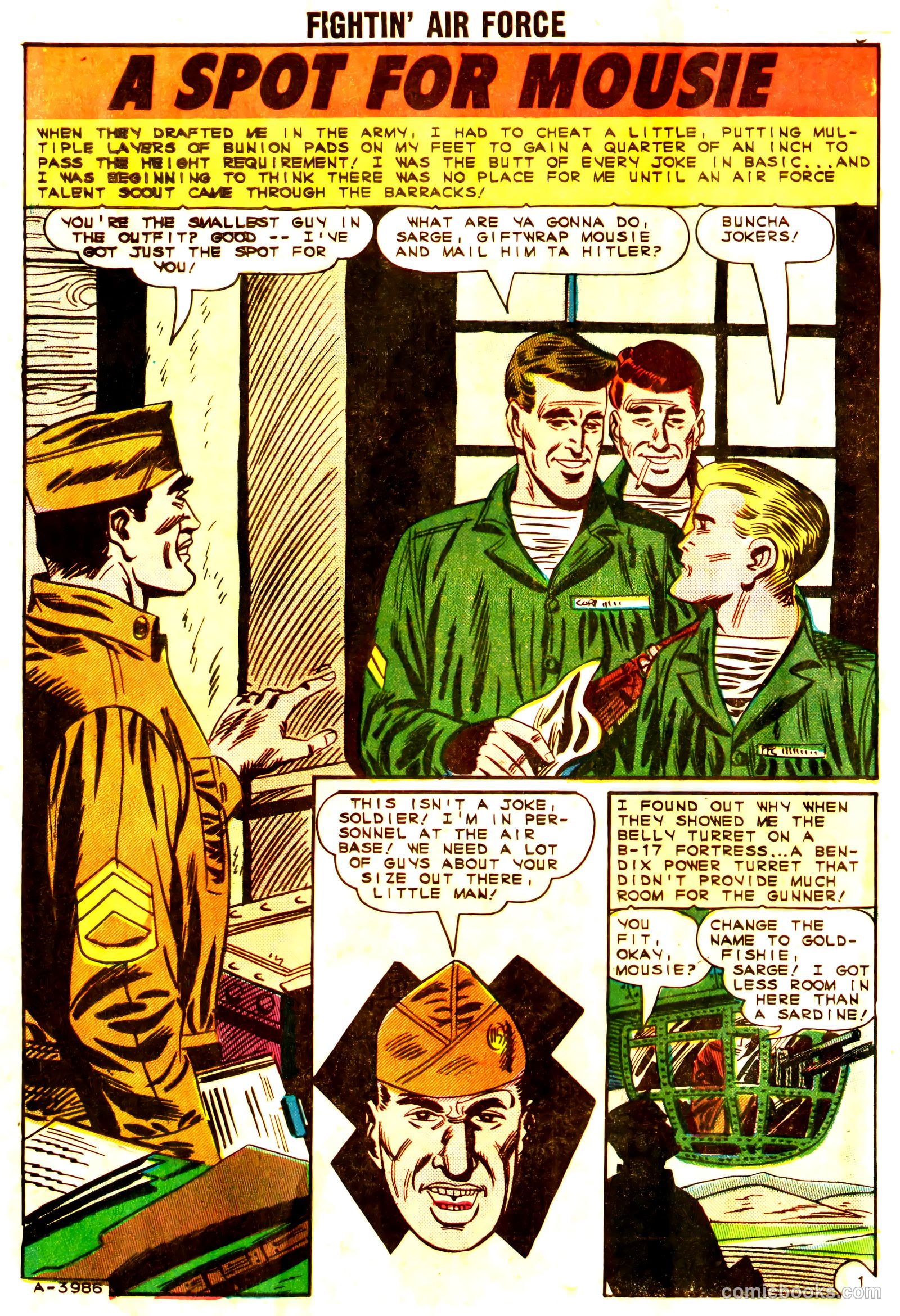 Fightin' Air Force #46 — page 10 of 36