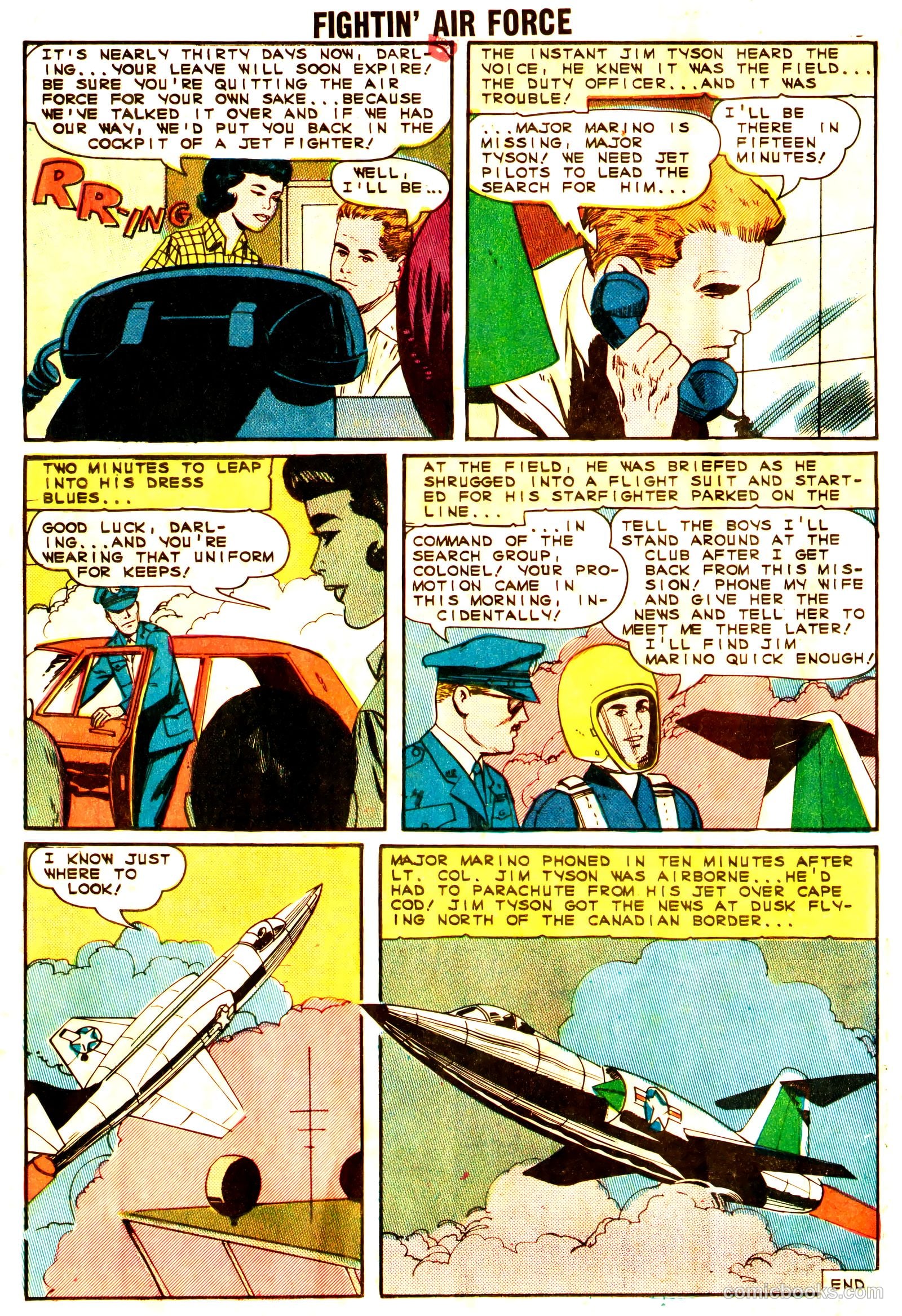 Fightin' Air Force #46 — page 18 of 36
