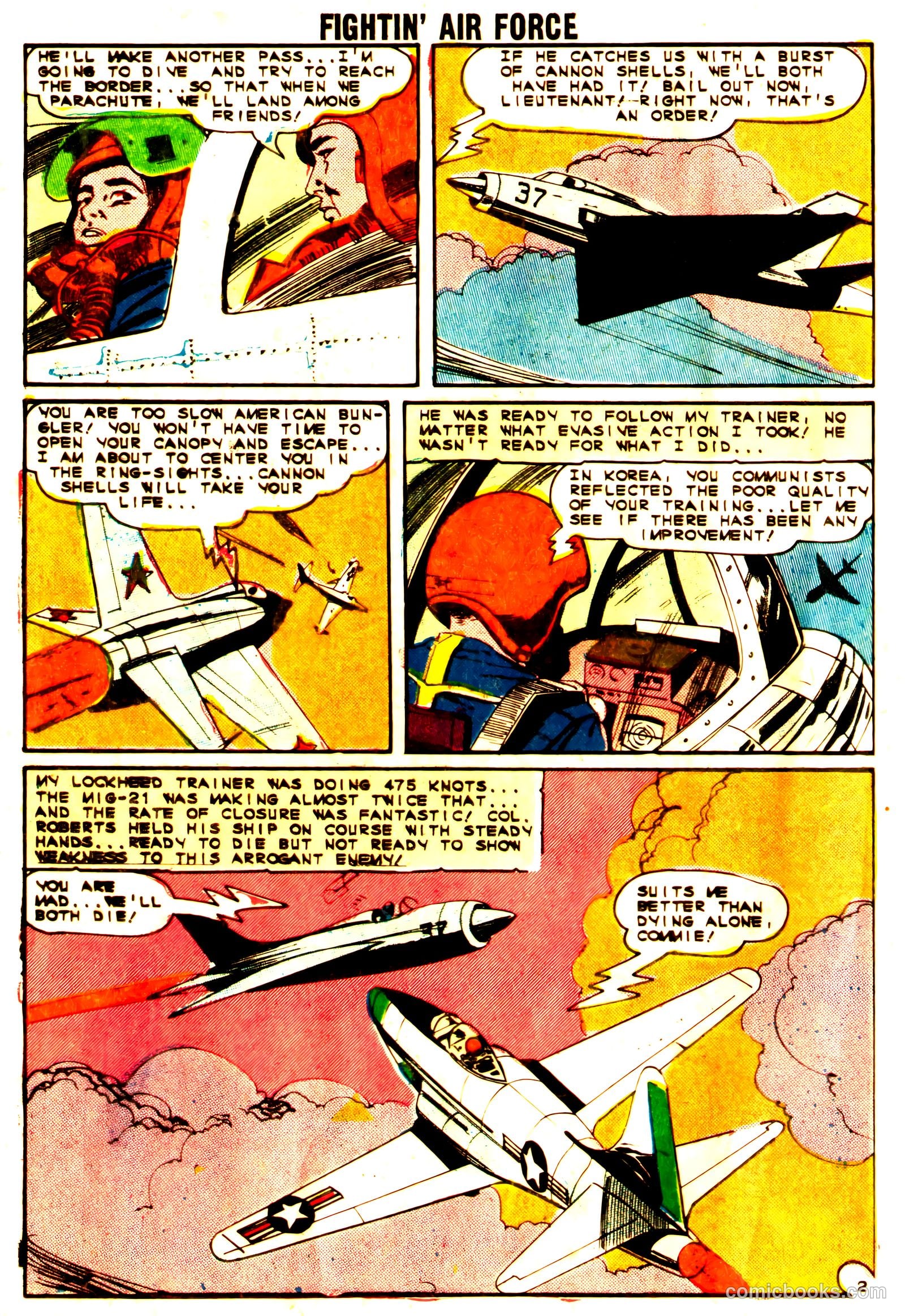 Fightin' Air Force #46 — page 24 of 36