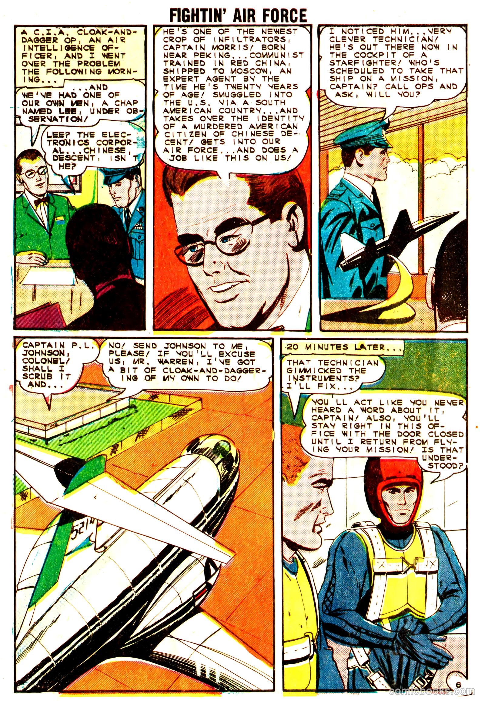 Fightin' Air Force #46 — page 28 of 36