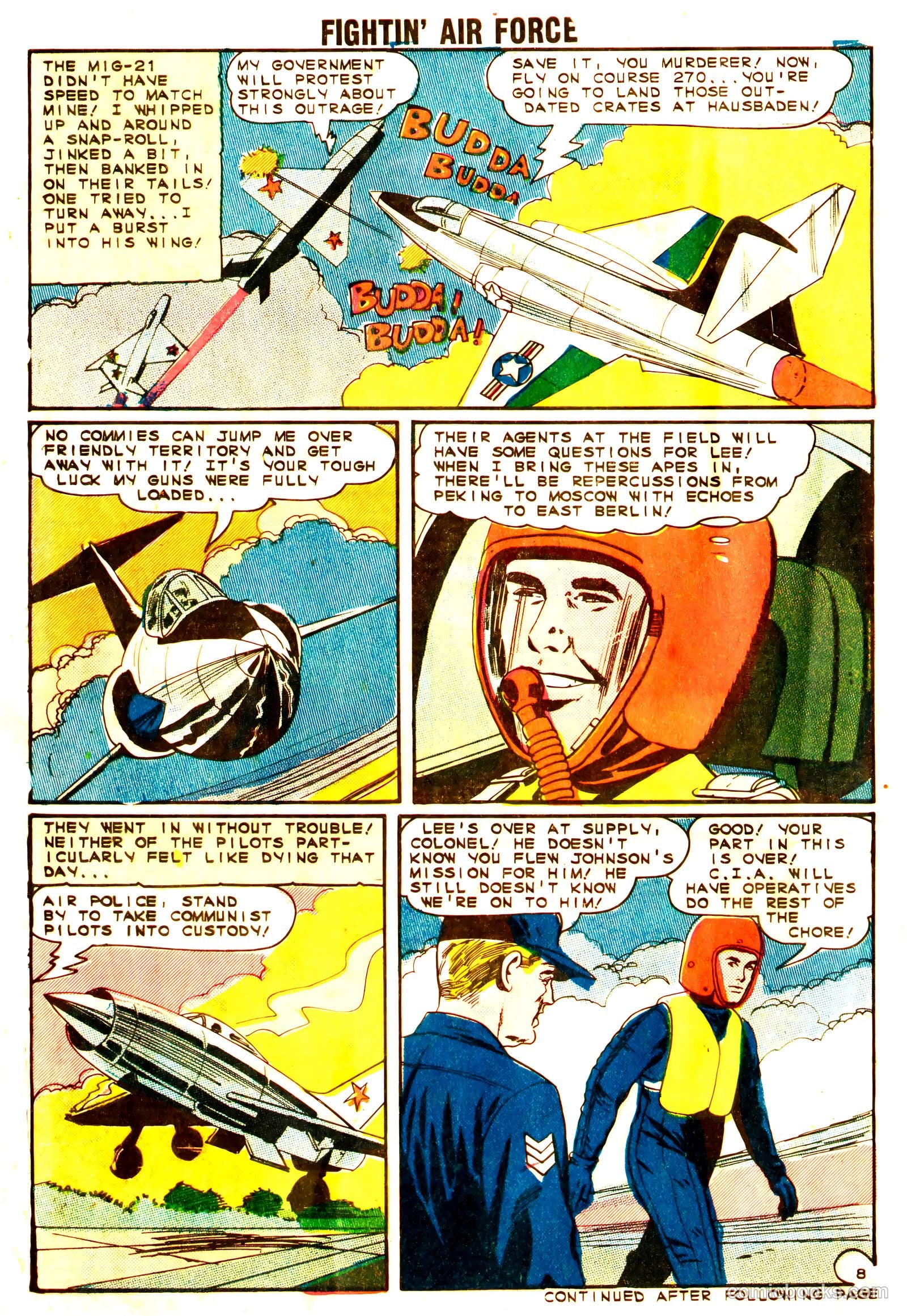 Fightin' Air Force #46 — page 30 of 36