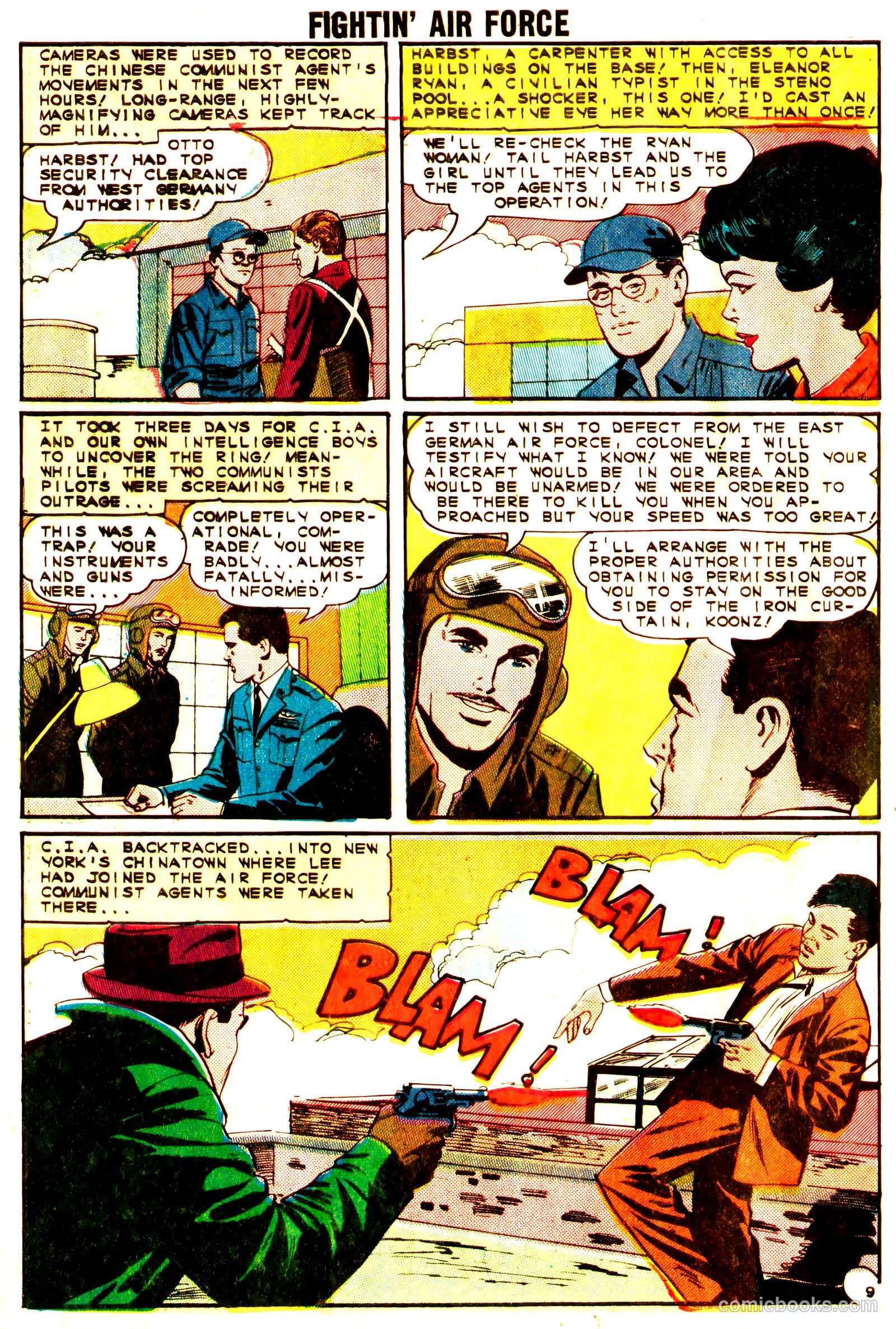 Fightin' Air Force #46 — page 32 of 36